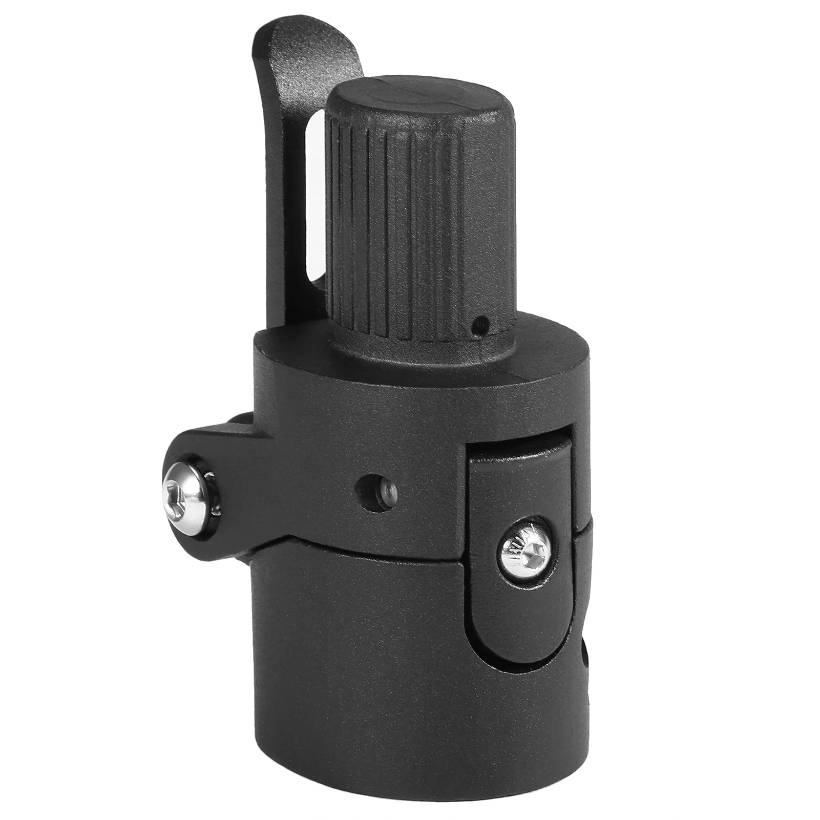 walmeck Folding Pole Base Solid Metal Foldable Pole Base Replacement For M365 Electric Scooter Screw Accessory