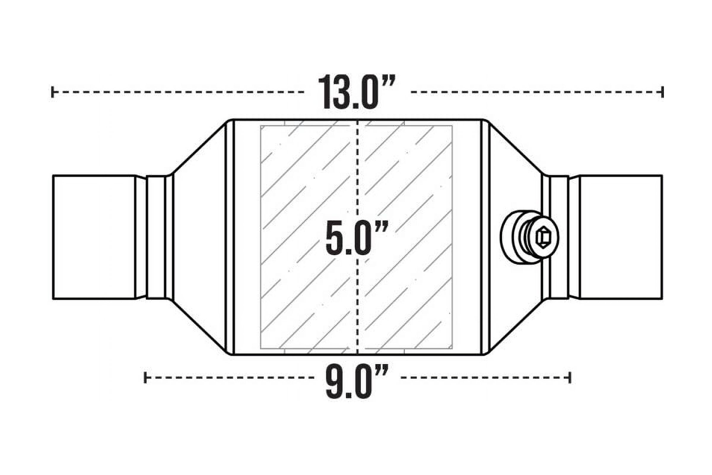 R-CAT - 4106 Series 4 Federal EPA-Compliant Catalytic Converter 5.0