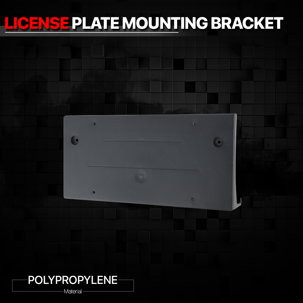 Front Bumper License Plate Mounting Bracket Frame Tag Holder for 15-17 BMW X3