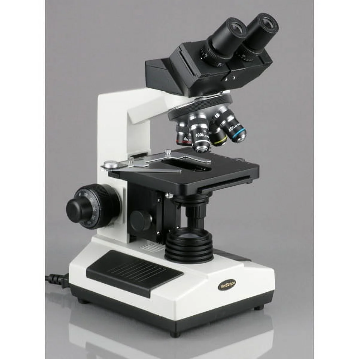 AmScope Doctor Veterinary Clinic Biological Compound Microscope 40X-1600X New