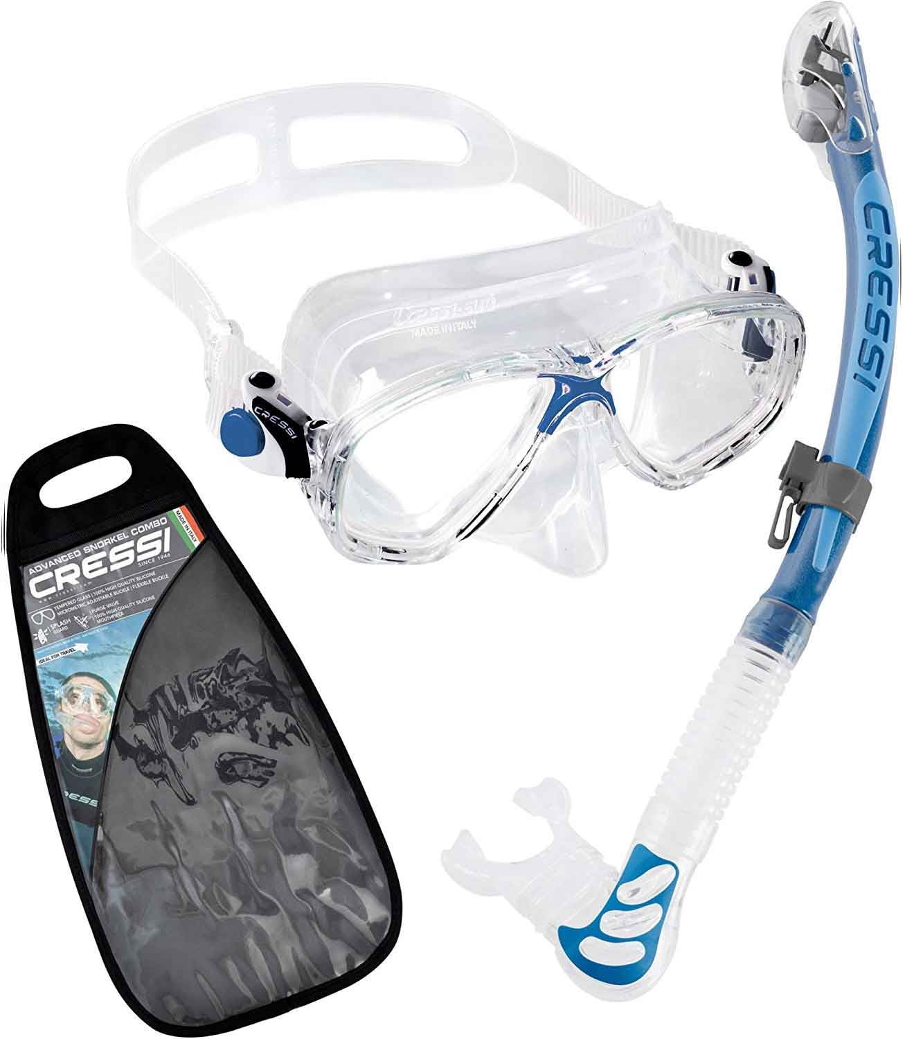 Cressi Marea Mask Alpha Ultra Dry Snorkel Package