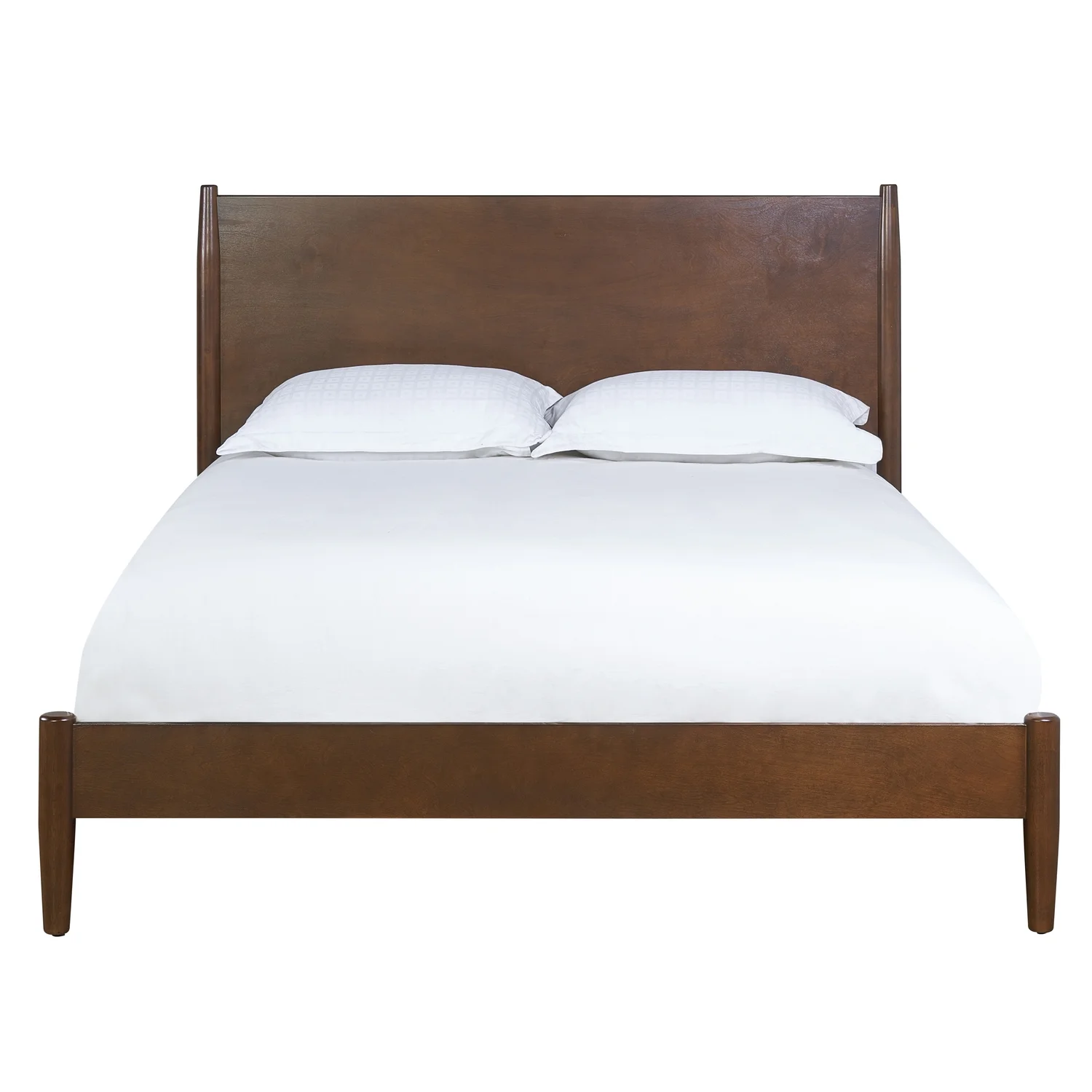 Landon Queen Bed Mahogany - Headboard, Footboard, Rails