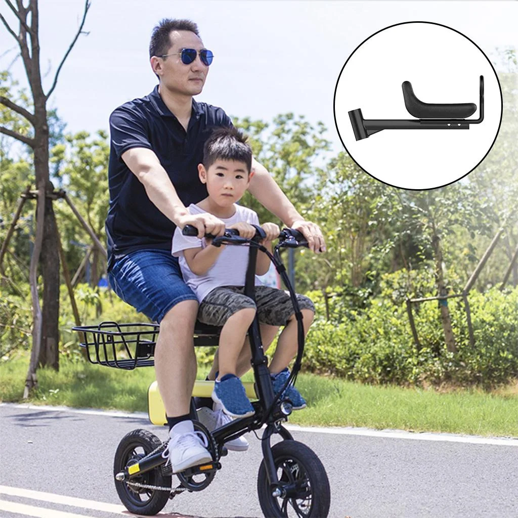 Front Mounted Detachable Electric Seats Seat Baby Saddle Carrier with Handrail for Kids