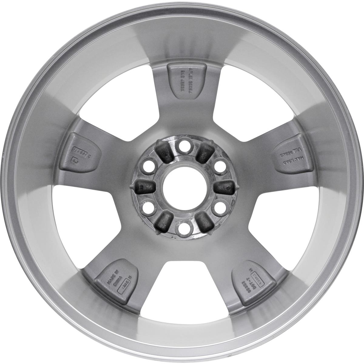 New Aluminum Alloy Wheel Rim 20 Inch Fits 2016-2018 GMC Sierra 1500 6-139.7mm 5 Spokes