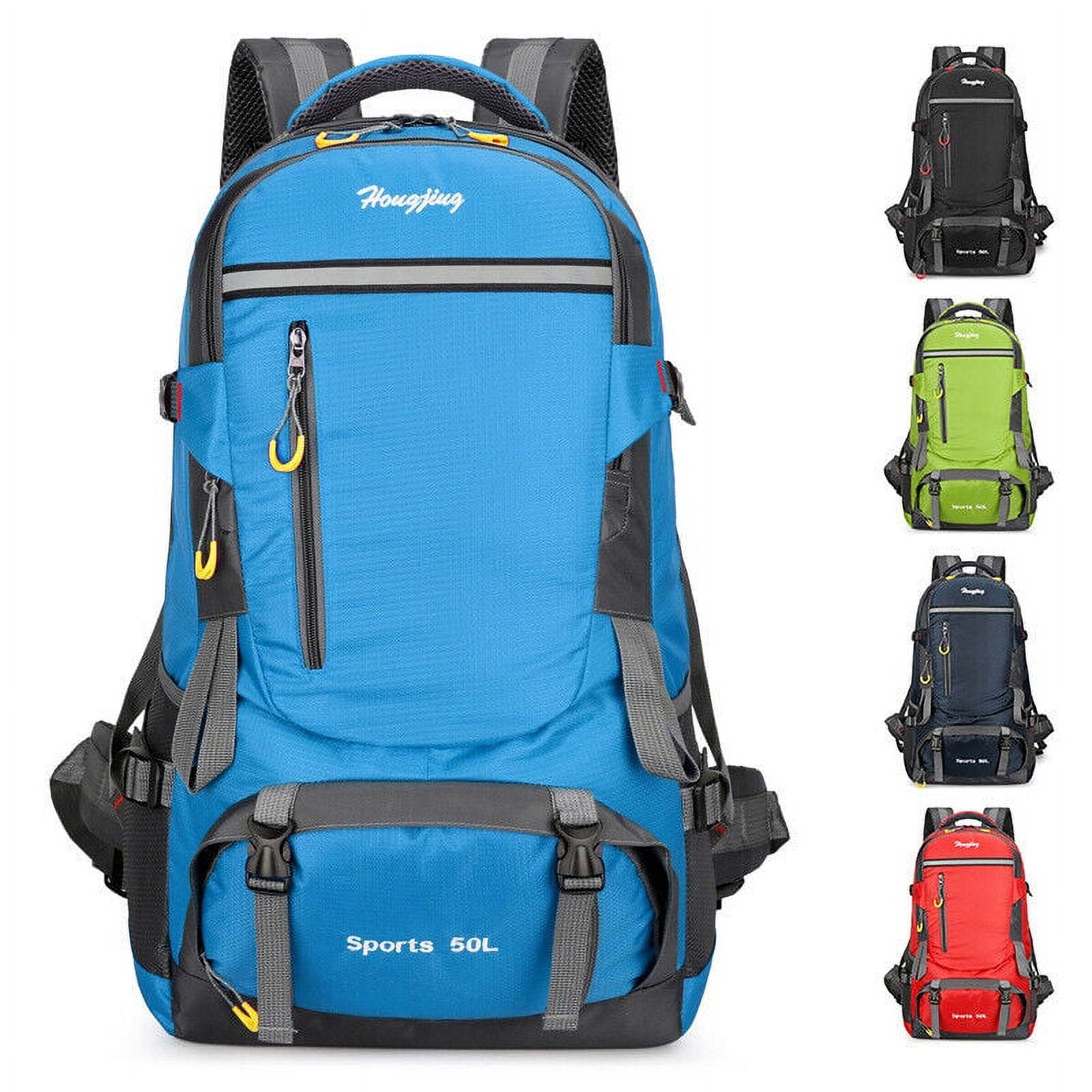 55L Water Resistant Hiking Backpack,Lightweight Outdoor Sport Daypack Travel Bag