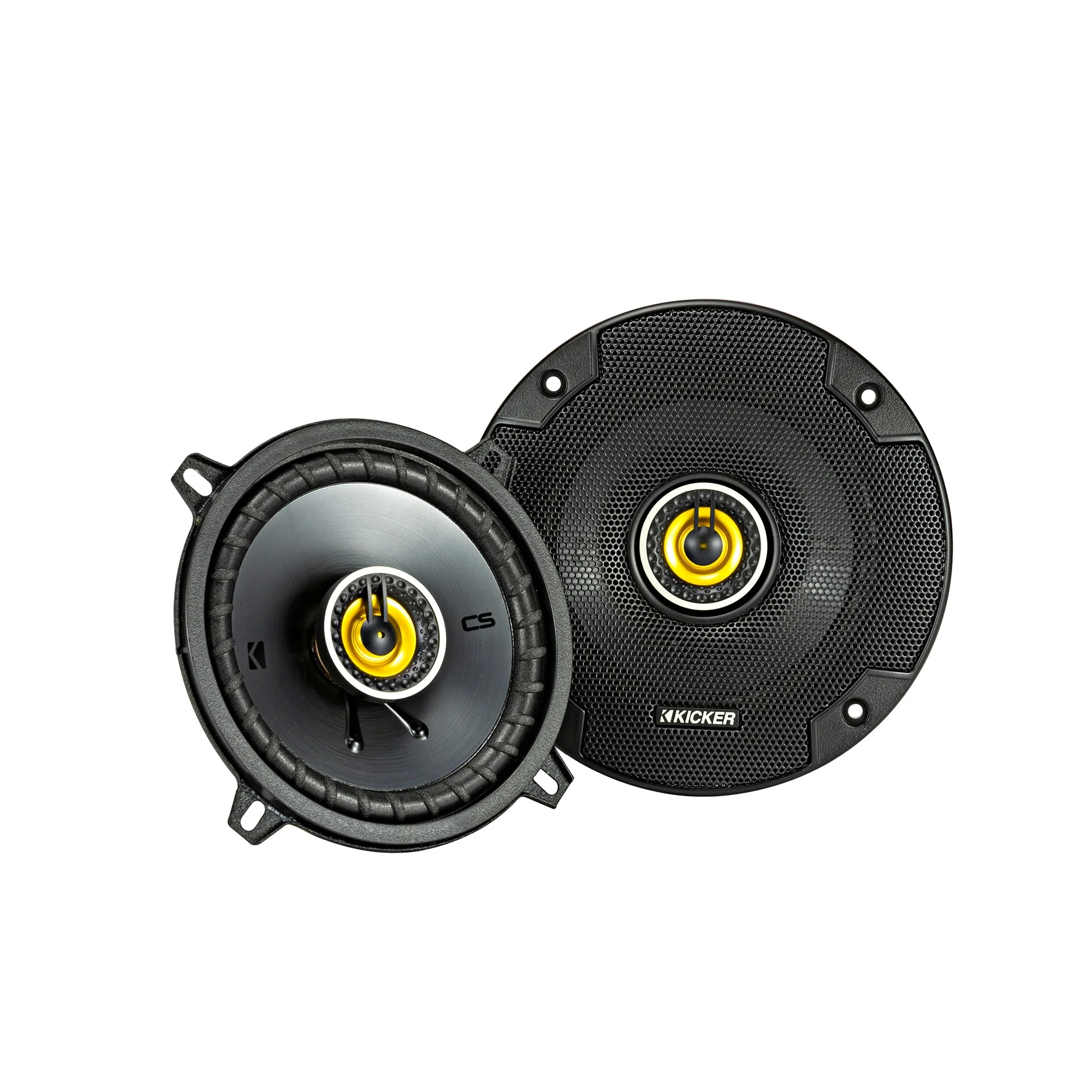 Kicker 46CSC54 - Two Pairs Of CS-Series CSC5 5.25-Inch (130mm) Coaxial Speakers, 4-Ohm (2 Pairs)