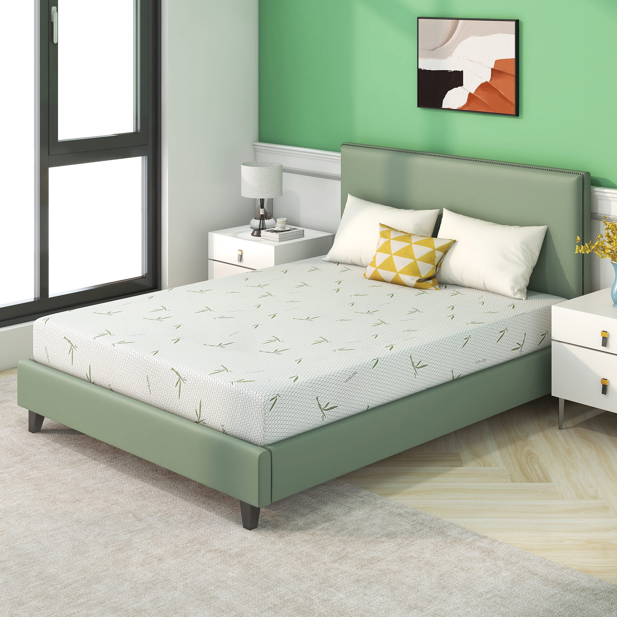 Queen Mattress,6 inch Comfortable Memory Foam Mattress in a Box ,Medium