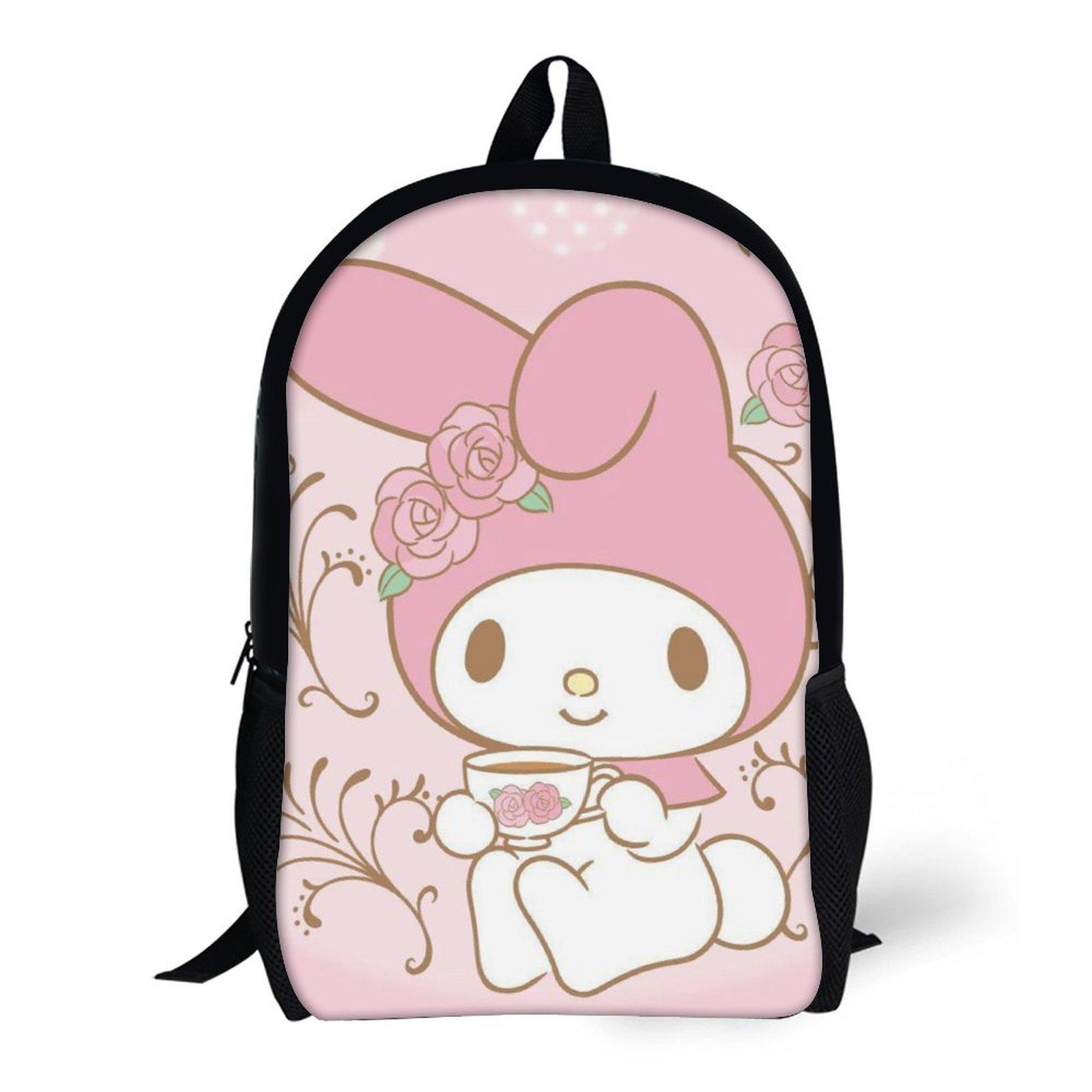 My Melody Rabbit Backpacks Basic Shoulder Daypack Bookbag Satchel Knapsack Rucksack For School Office Travel