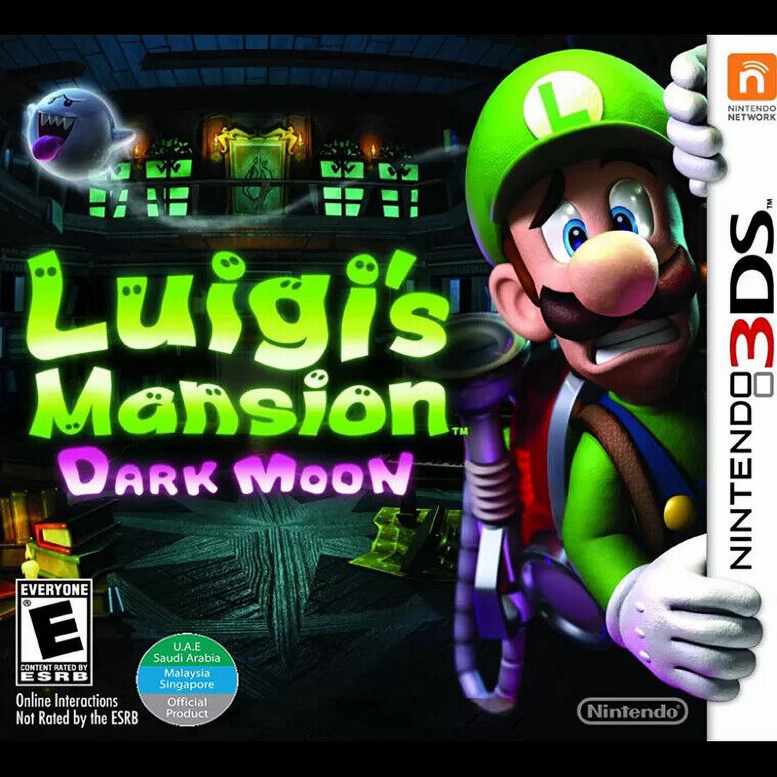 Brand New Game (Multiplayer, Action/Adventure) Luigi's Mansion: Dark Moon 3DS