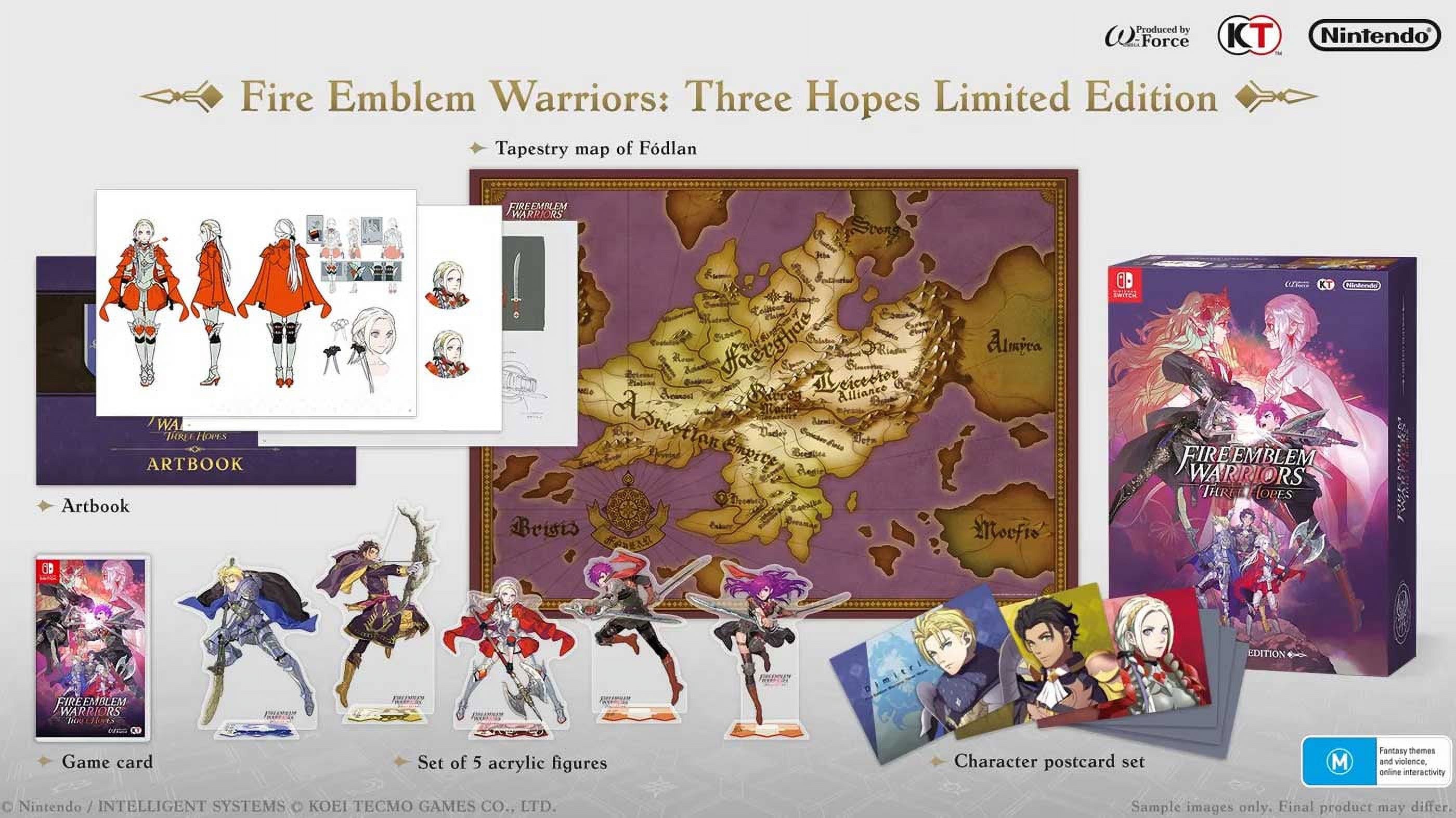 Fire Emblem Warriors Three Hopes Limited Edition Nintendo Switch