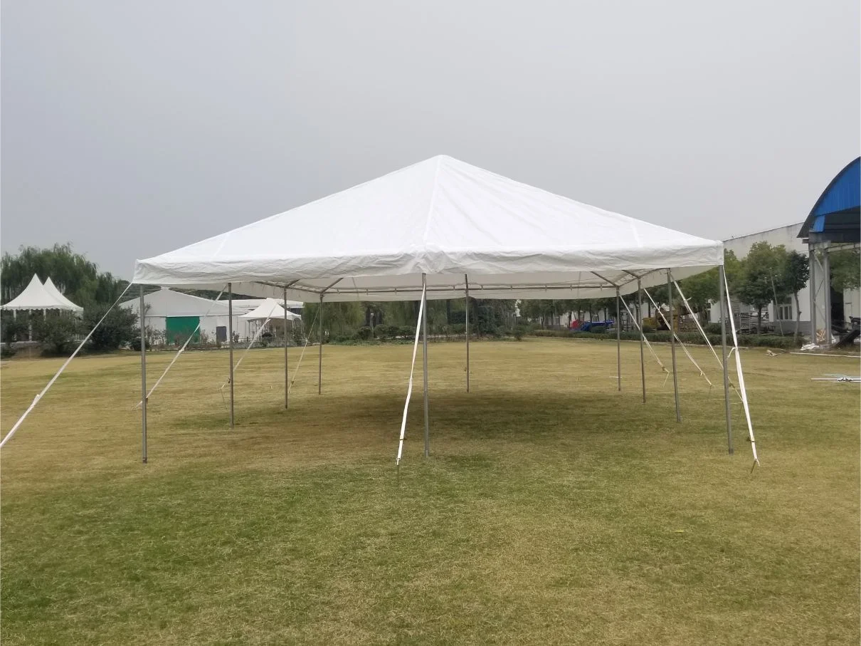Party Tents Direct Polyethylene Weekender Frame Party Tent, White, 20 ft x 30 ft