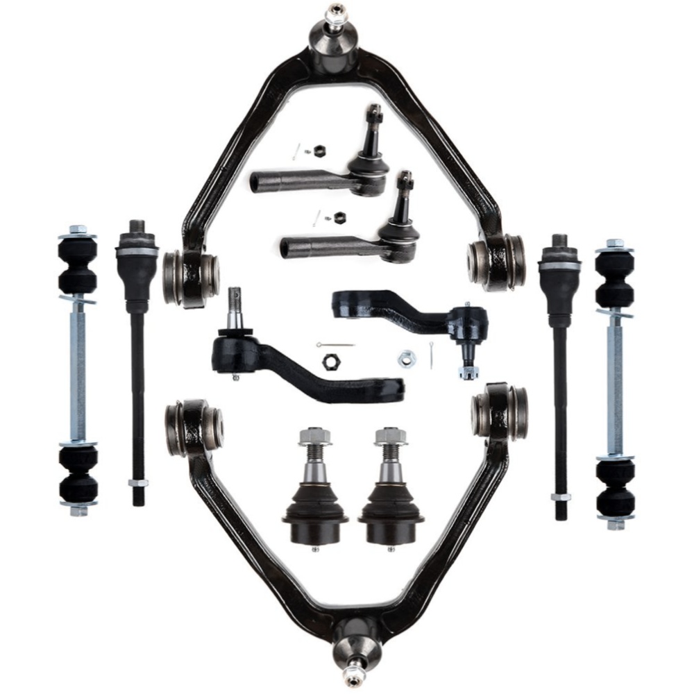 12 Pieces Complete Front Steering Kit Fits 2001-2005 2006 GMC Yukon XL 1500