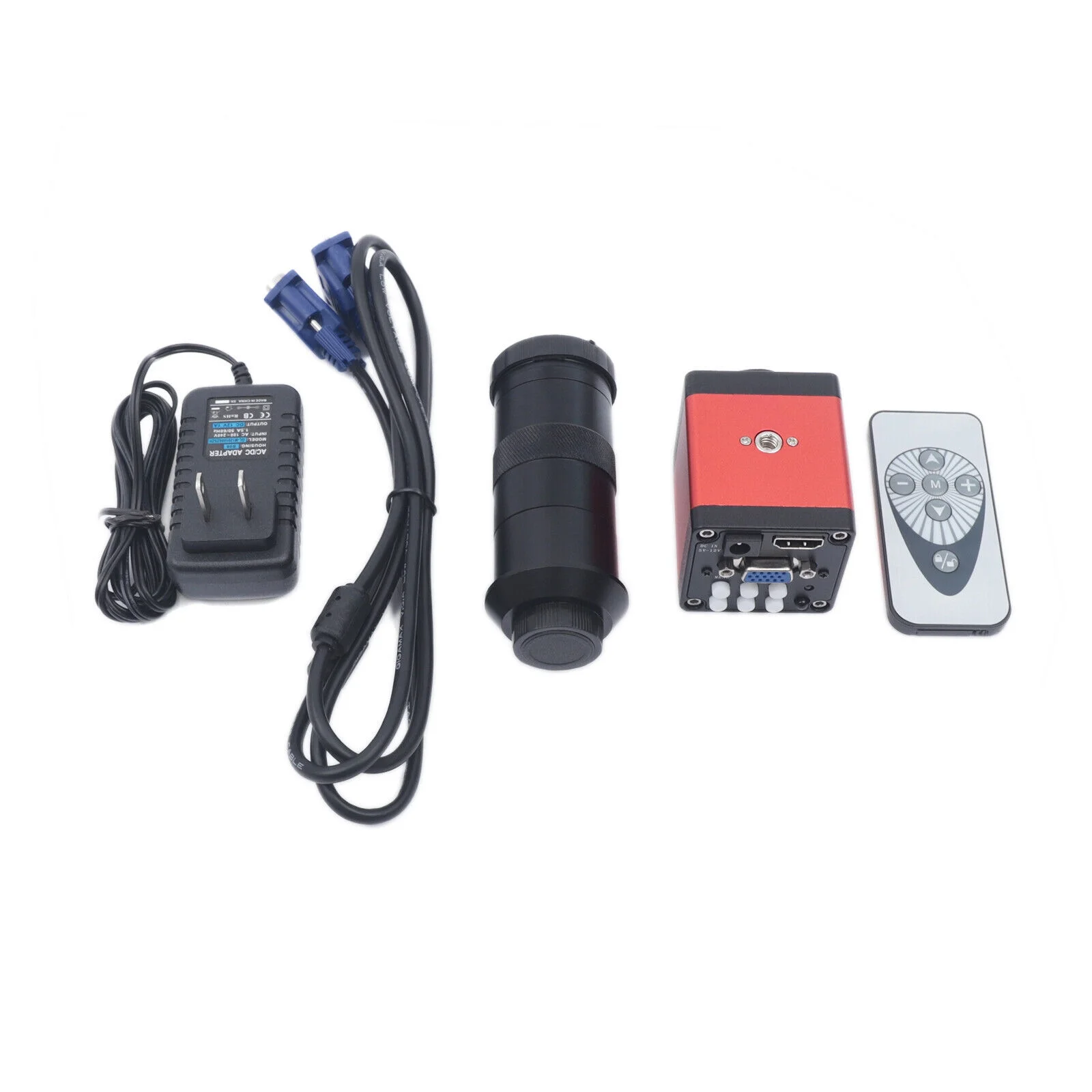 Digital Monocular Microscope Camera Industry Video Inspection 3800W HDMI HD 130X