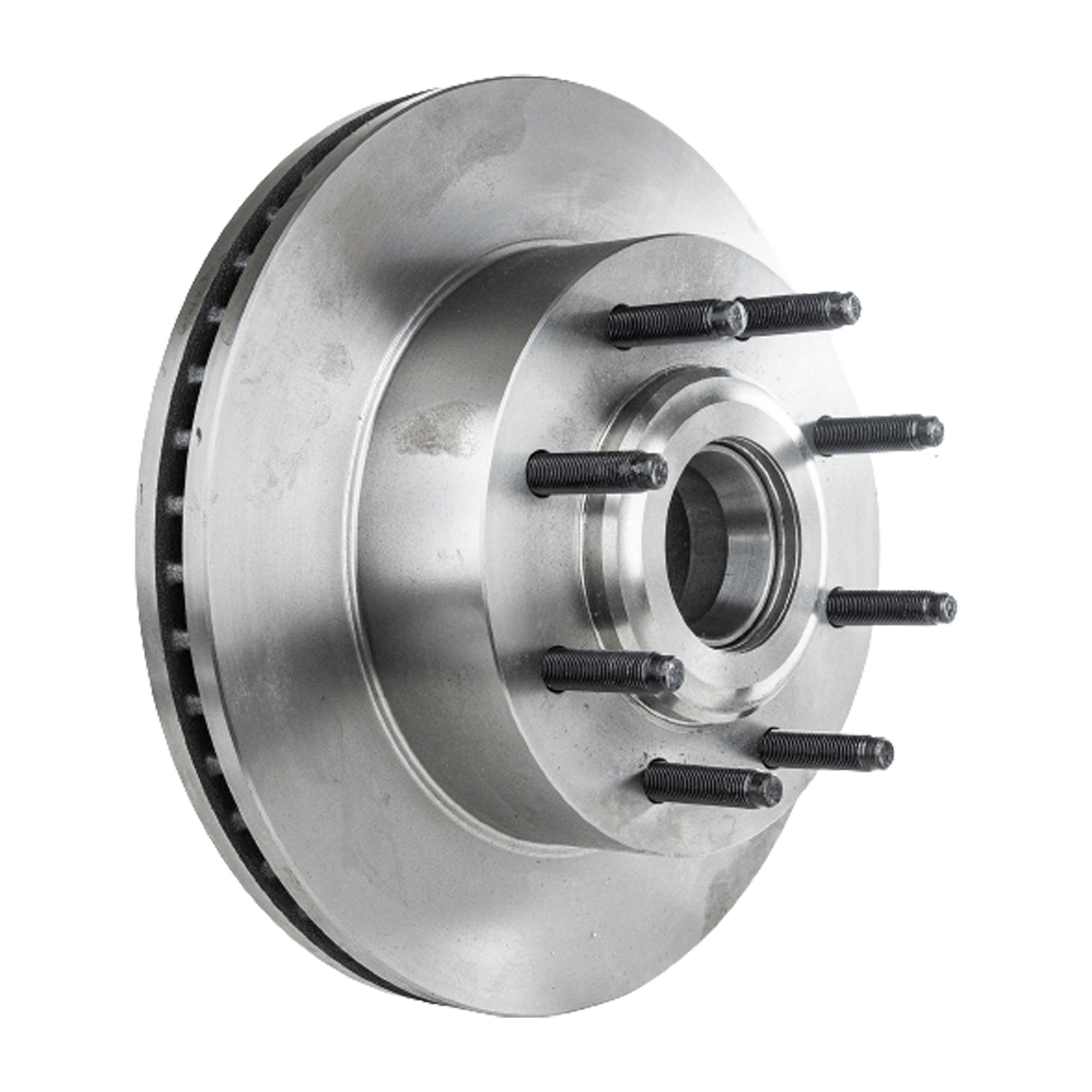 Front Side Brake Disc Plain Surface Vented Pro-Line Series fits 2007-2012 Ford F-350 Super Duty