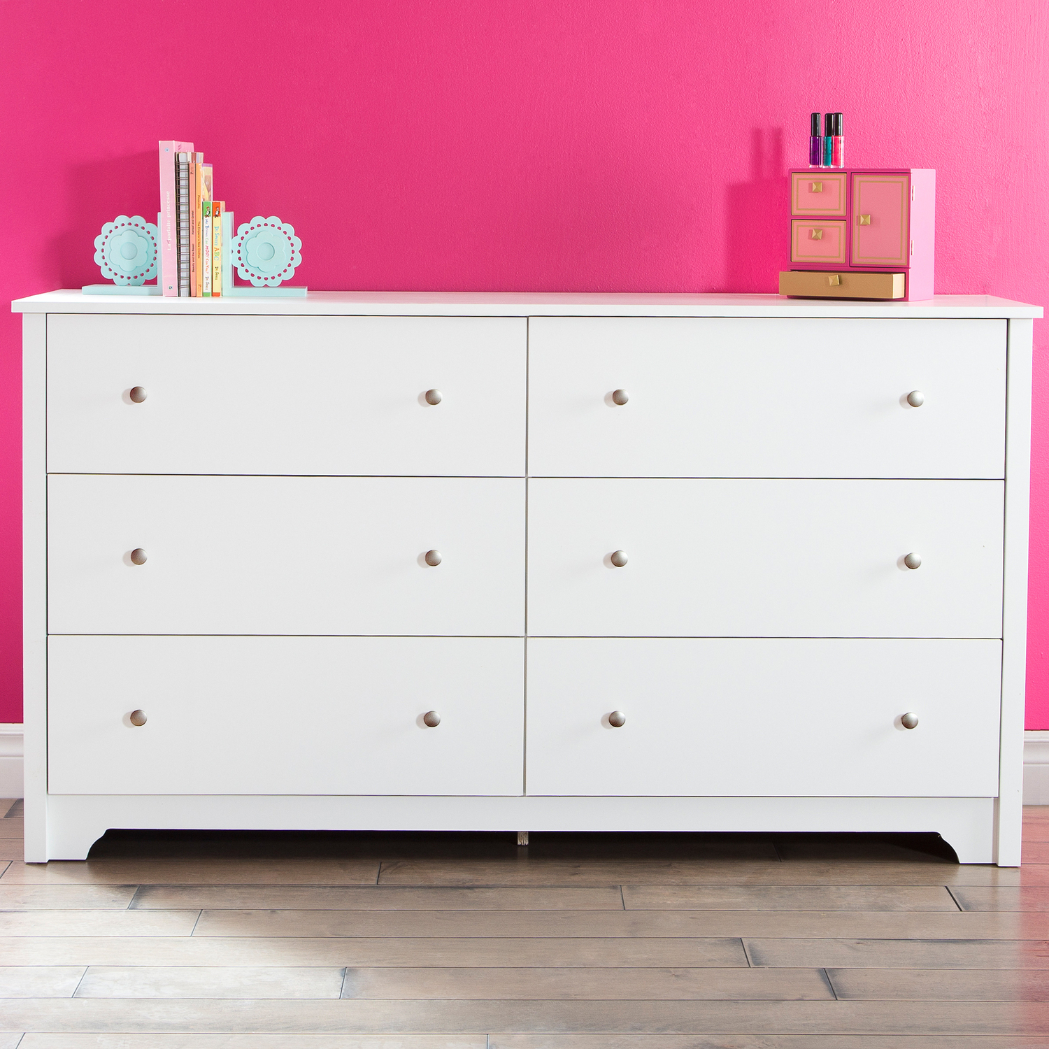 Maykoosh City Chic 6-Drawer Double Dresser