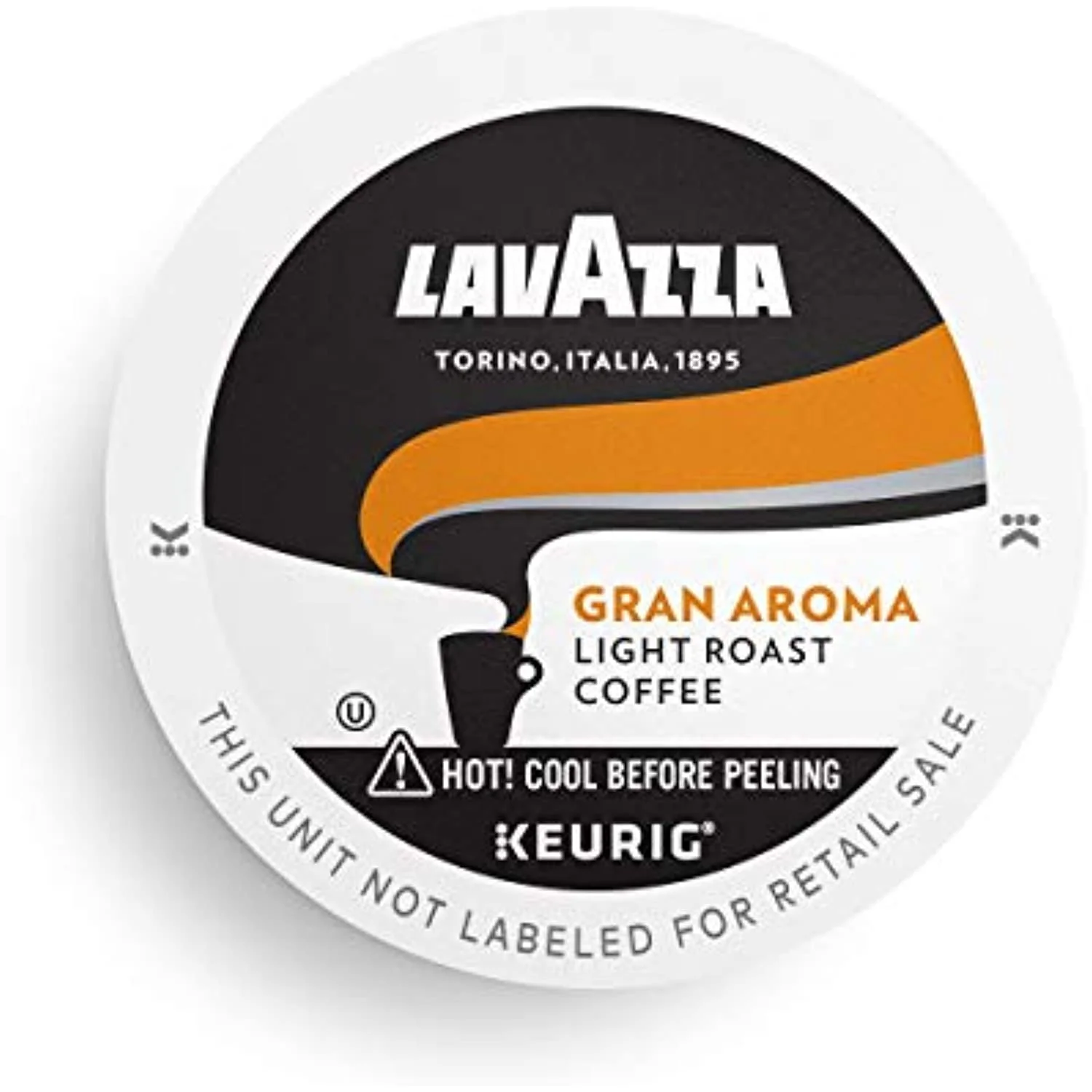 Lavazza Single-Serve Coffee K-Cups for Keurig Brewer, Gran Aroma, 32 Pods (Pack of 4) Balanced light roast with floral aroma and notes of citrus, 100% Arabica Gran Aroma 32 Count (Pack of 4)
