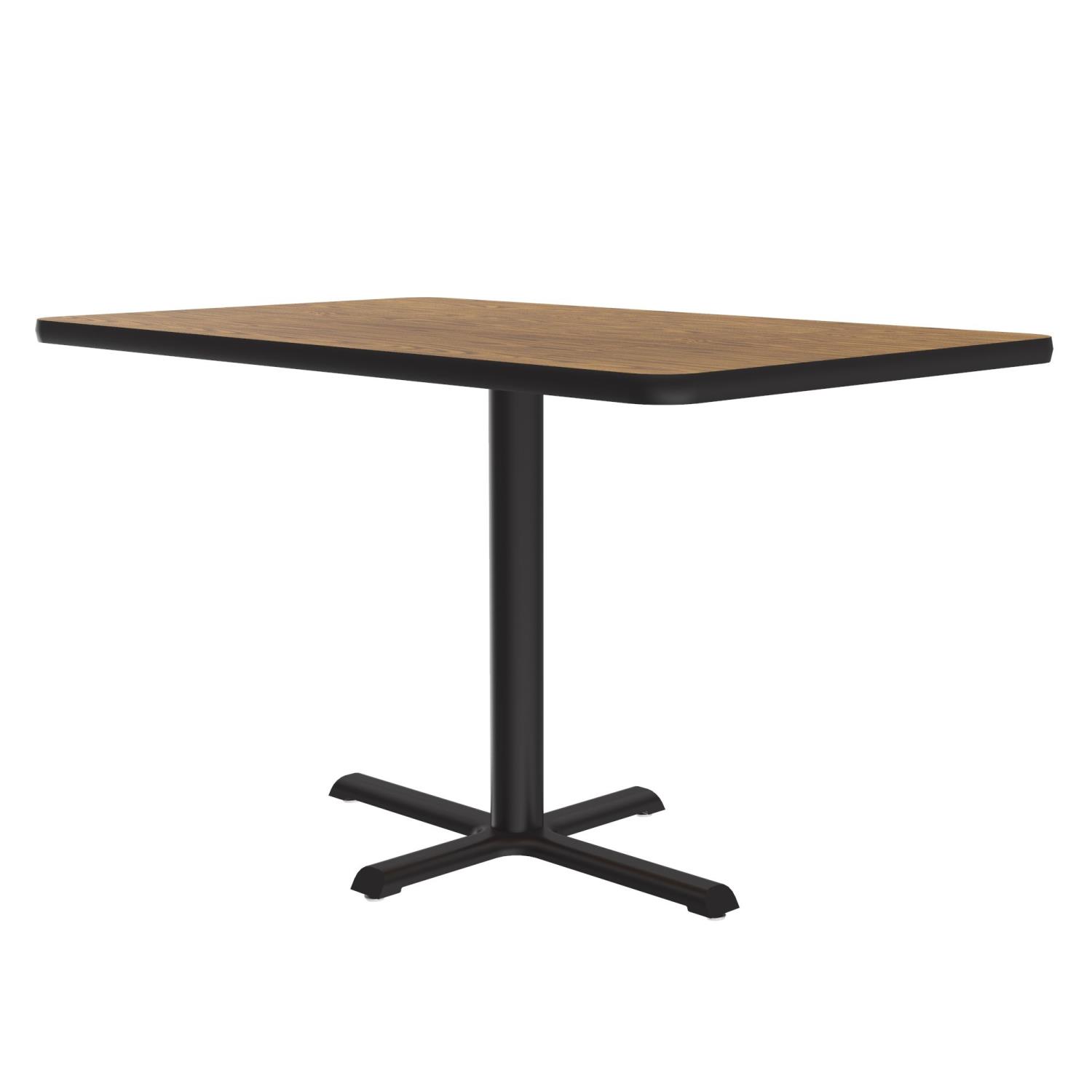Correll Laminate Cafe And Breakroom Table With Medium Oak Finish BCT3048TF-06