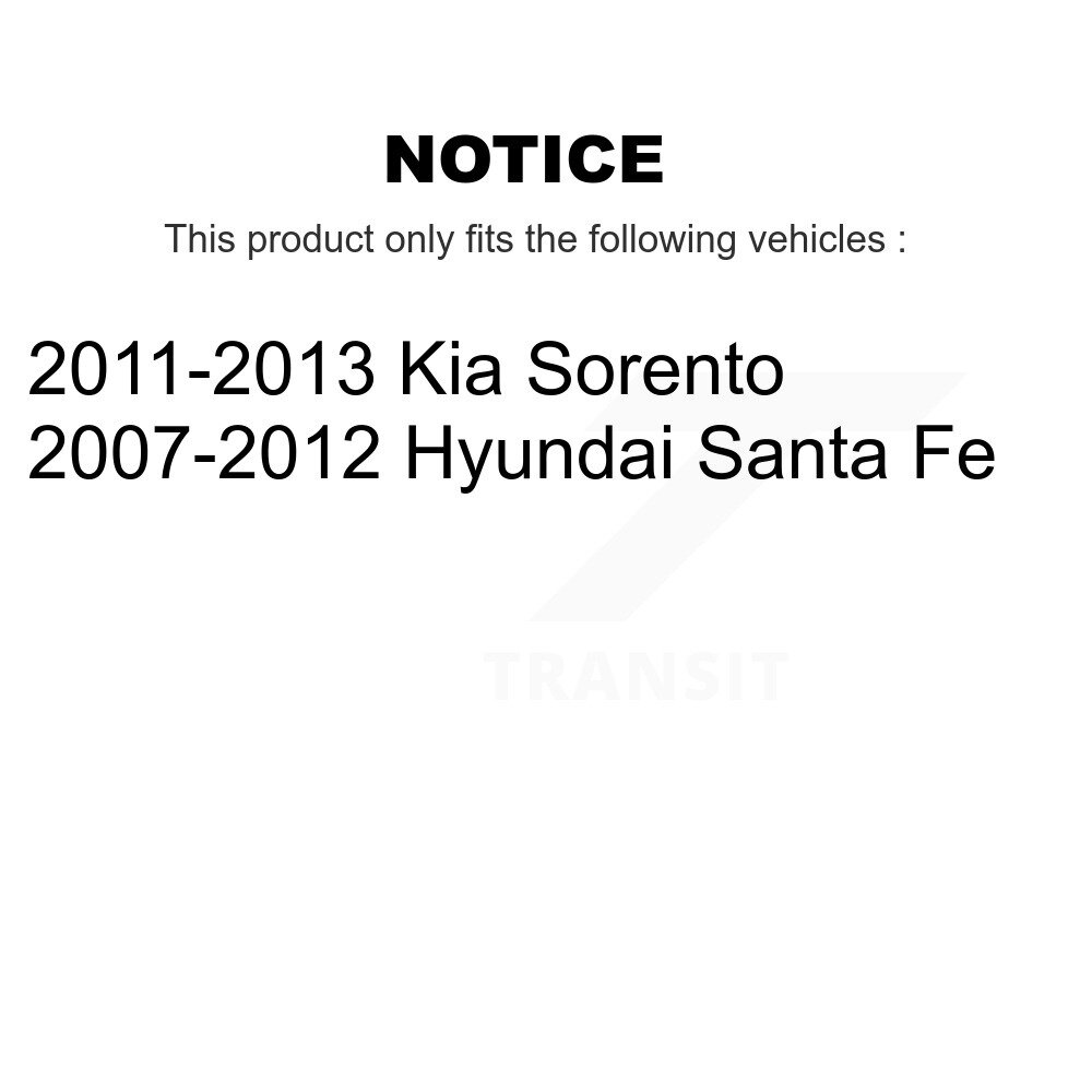 Transit Auto - Front Right (Passenger) Steering Tie Rod End & Boot Kit For Hyundai Santa Fe Kia Sorento KTB-100702