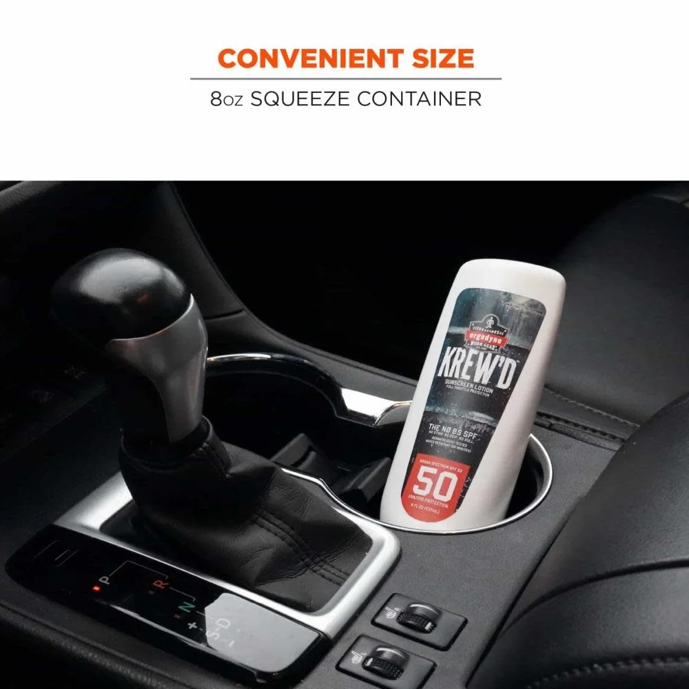 Ergodyne Single Sunscreen Lotion Spf 50 8Oz