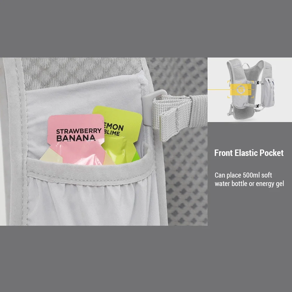 INOXTO Two shoulder bag,1.5l Water Bladder Vest Breathable With 5l Vest Breathable With 1.5l Water Huiop Qisuo Mewmewcat