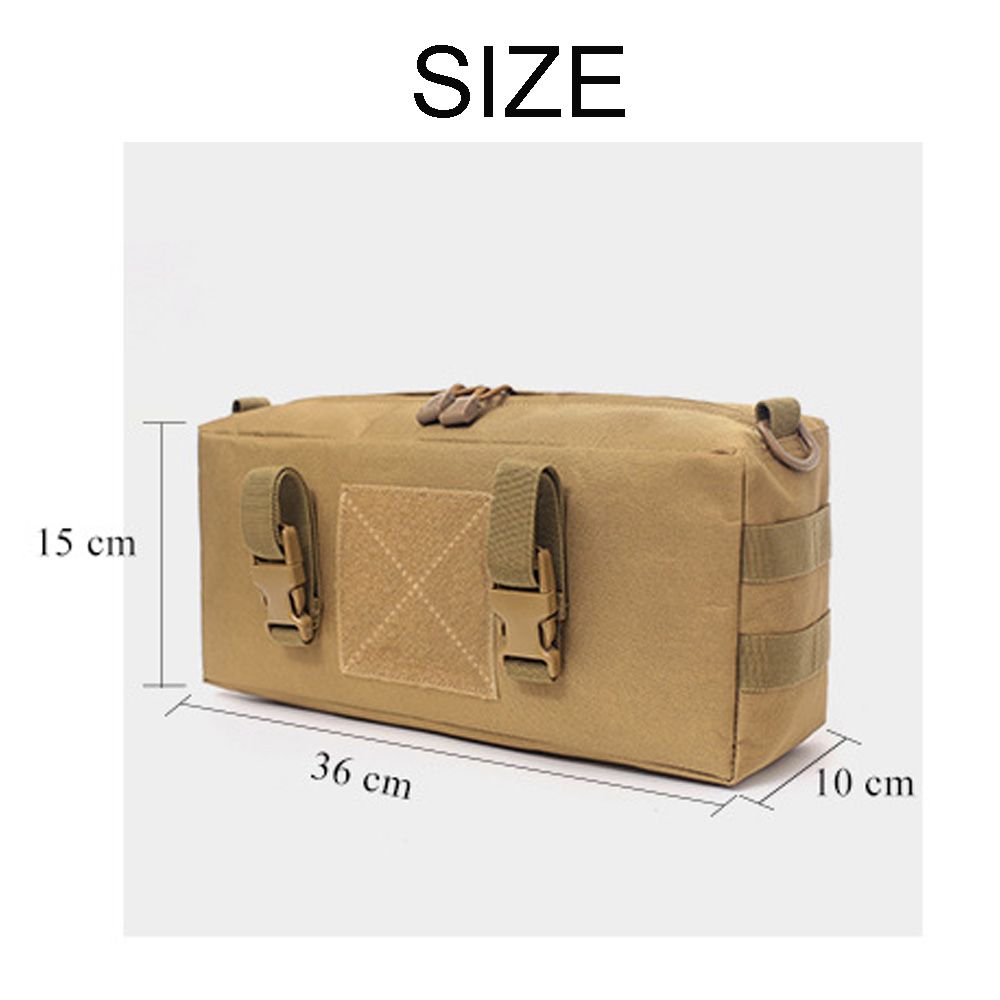 Cycling Sport Outdoor Mountaineering Molle Sling Bag Rucksack Sports Storage Pouch Tactical Backpack GREEN