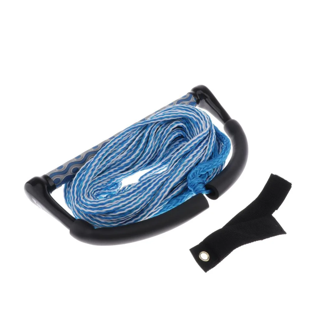 75ft Water Ski Rope Tow Harness Rope With Floatable Handle For Wake Surf Wakeboard Knee Board Wakeskate Surfing Wakesurf And More