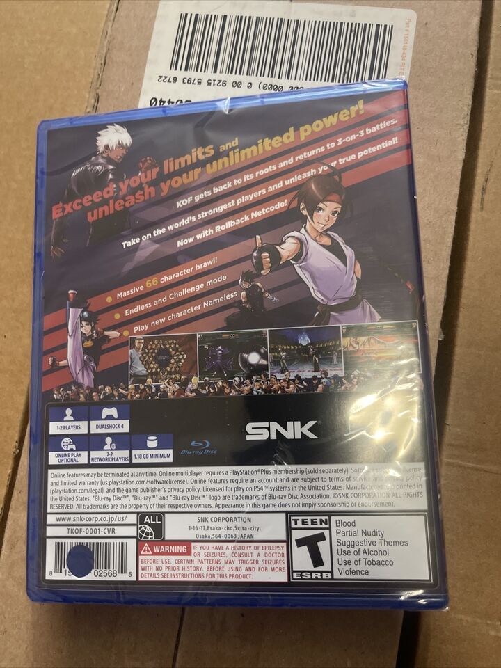 The King of Fighters 2002 Unlimited Match for PS4