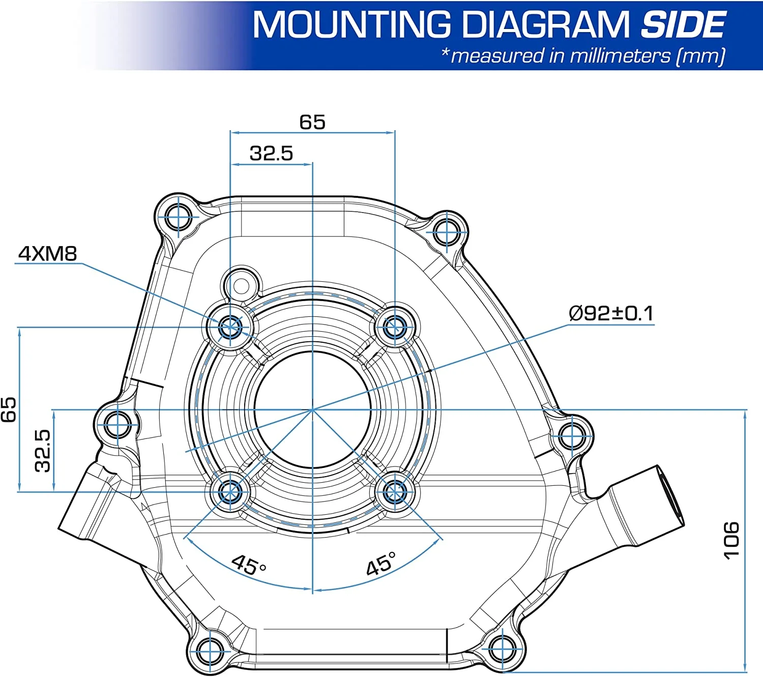 DuroMax XP9HPE 274cc 25mm Shaft Recoil Electric Start Gasoline Engine