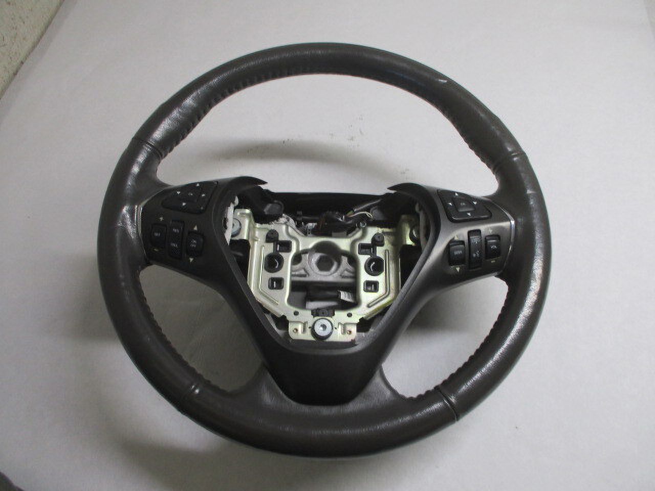 Pre-Owned 2013 Lincoln MKS Leather & Wood Steering Wheel w/Radio & Cruise Control OEM LKQ (Good)