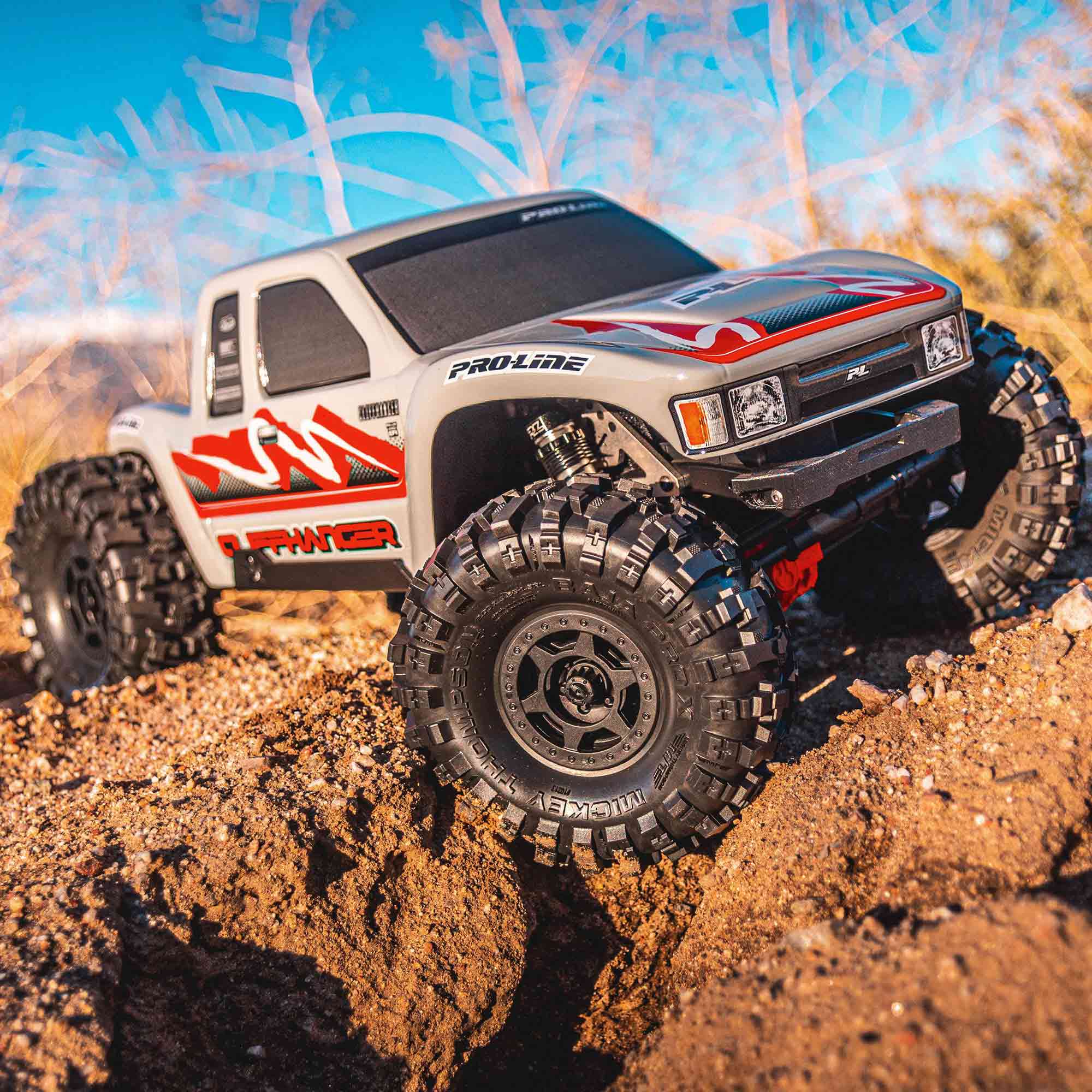 Pro-Line Racing 1/10 Cliffhanger HP Stone Gray Body 12.3 Crawler PRO356614 Car/Truck  Bodies wings & Decals