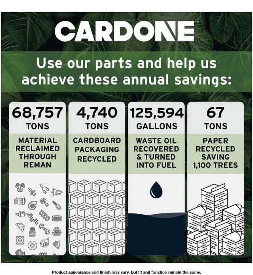 A1 Cardone Power Steering Pump P/N:20-1400 Fits select: 2003-2005 LINCOLN LS