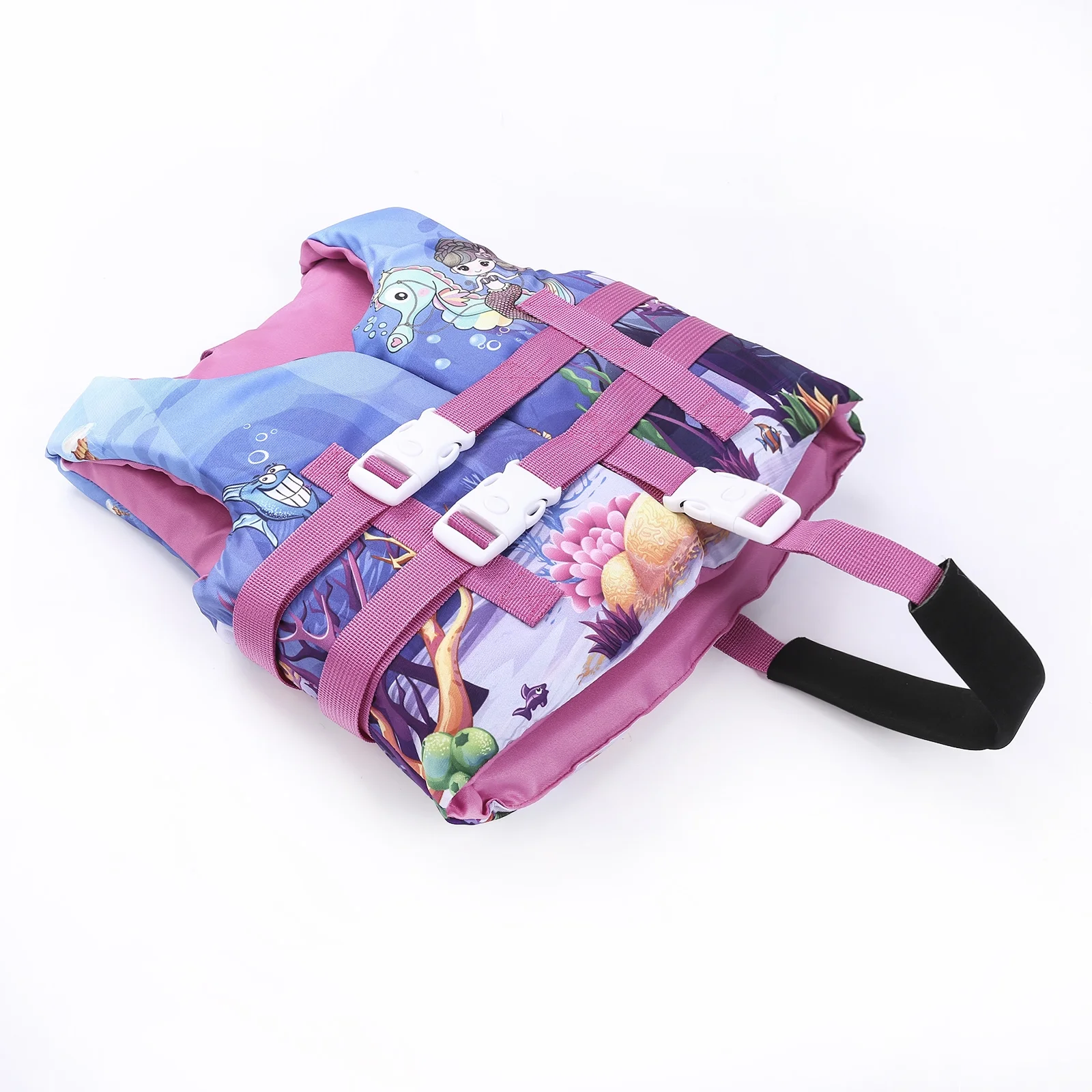 Fanvereka Children Life Jacket Kids Girls Swim Swimming Floating Vest Buoyancy Aid Boating Swimming Accessory