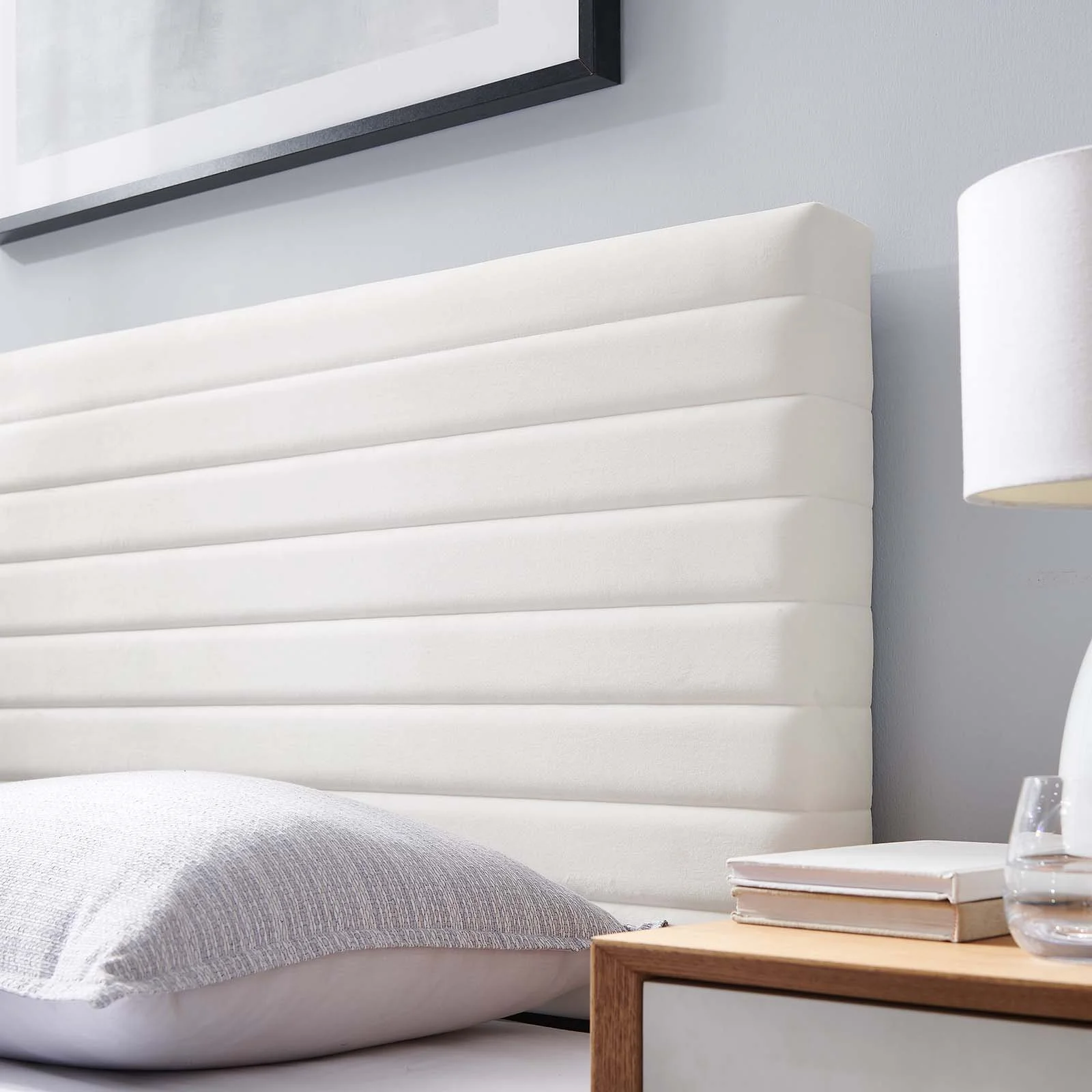 Modway Tranquil Twin Headboard in White