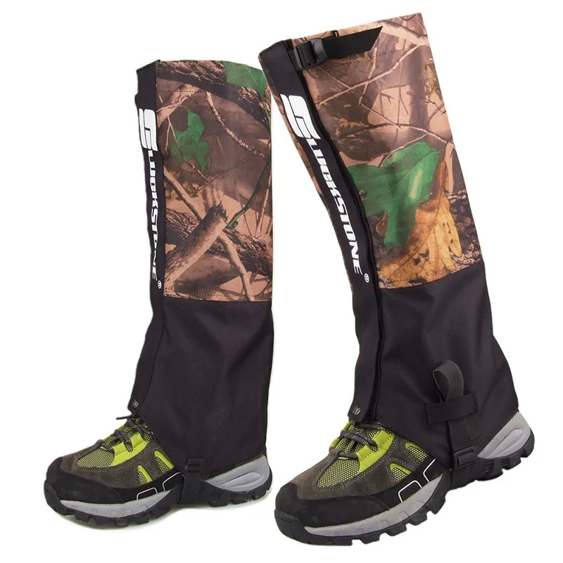 Outdoor Mountaineering Waterproof Wear-resistant Camouflage Snake Gaiters