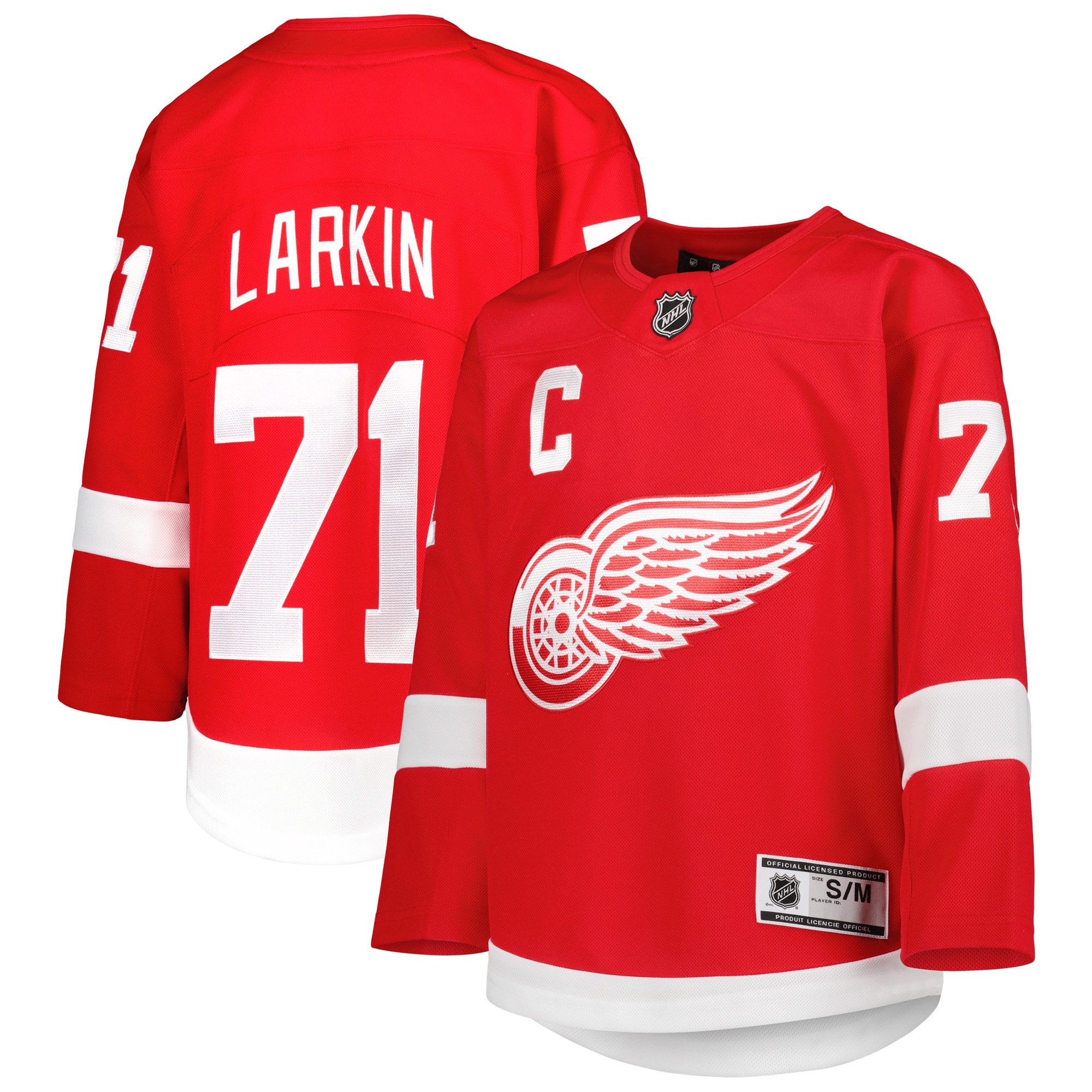 Youth Dylan Larkin Red Detroit Red Wings Home Premier Player Jersey