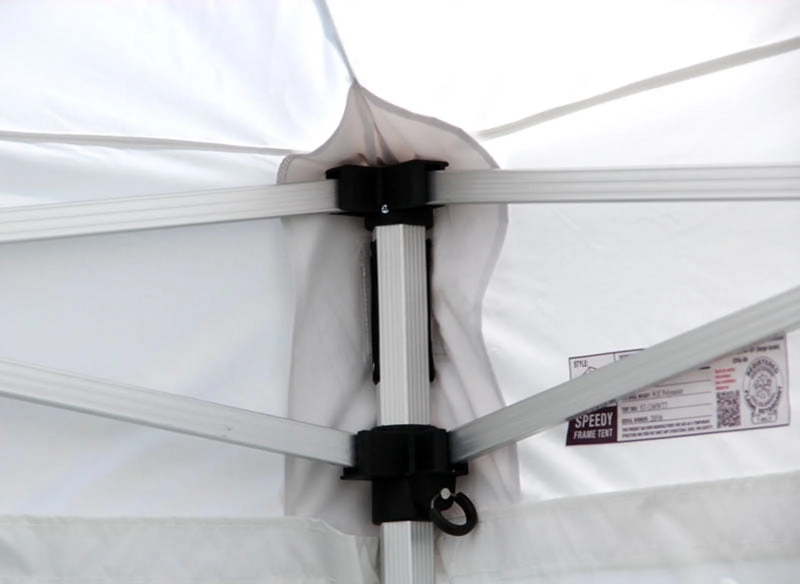 TentandTable Speedy Pop-up Party Tent 40mm, White, 10 ft x 10 ft