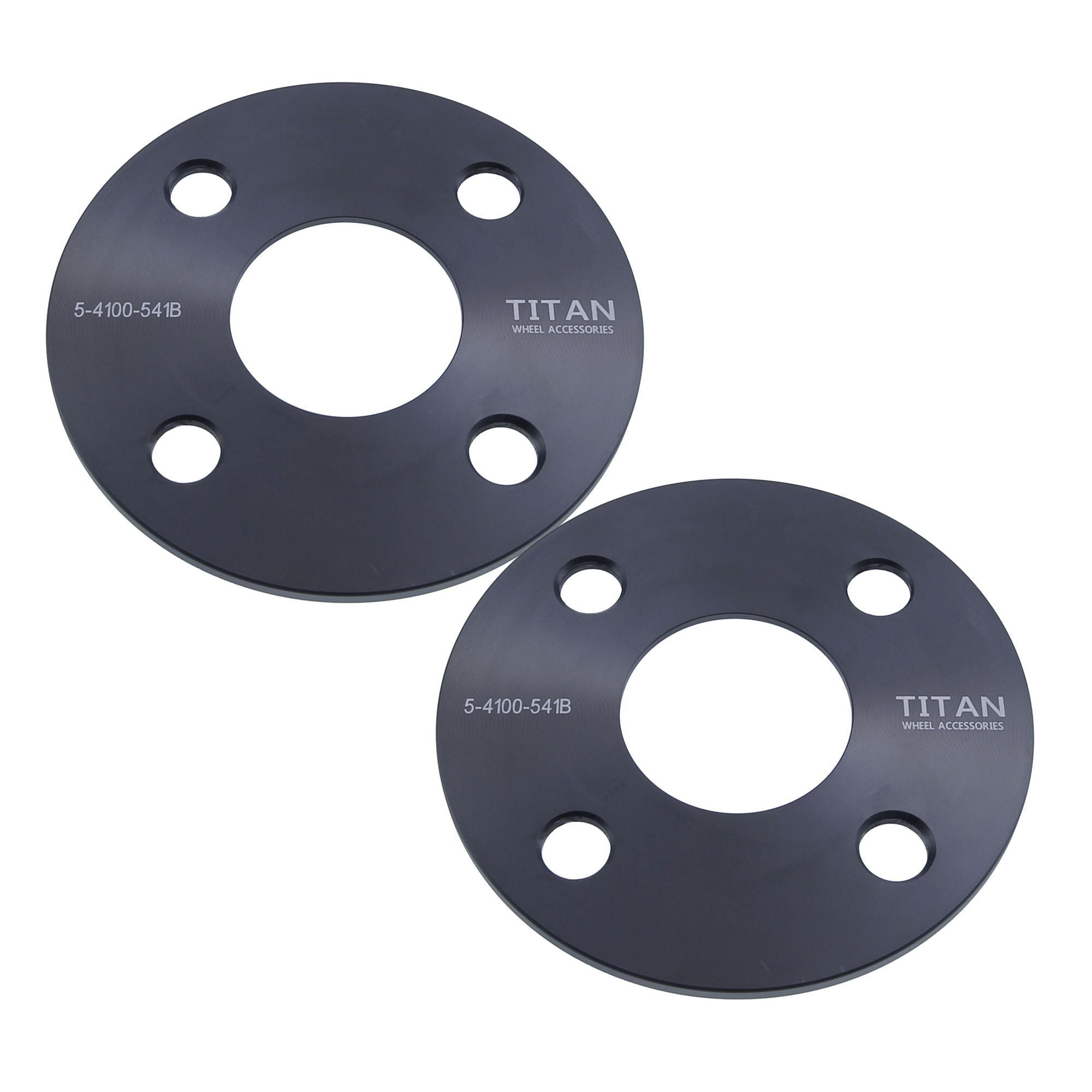 5mm Titan Wheel Spacers for Suzuki Aerio Toyota Corolla Mr2 Prius Tercel Yaris | 4x100 | 54.1 Hubcentric | Set of 4