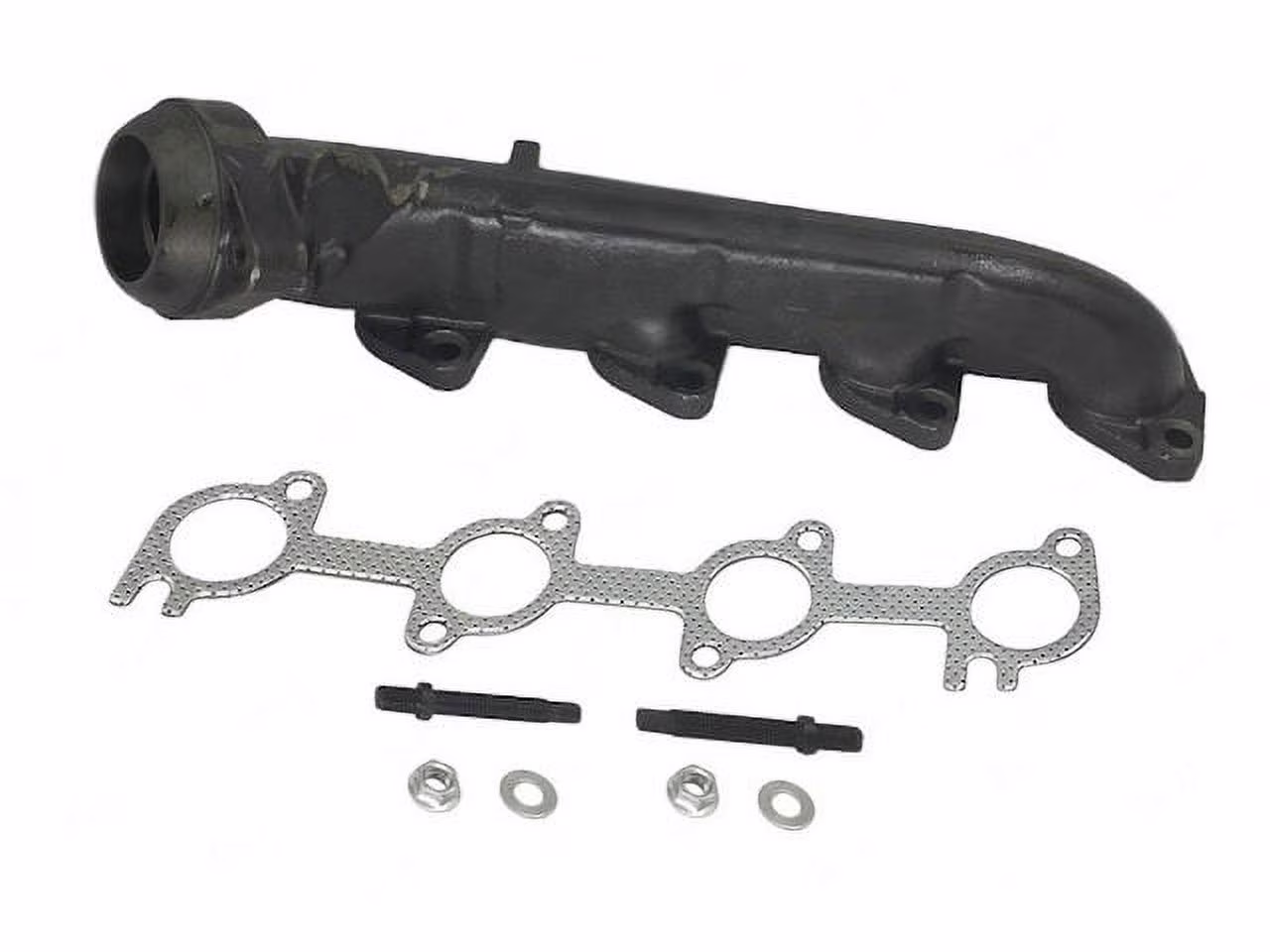 Right Exhaust Manifold - Compatible with 2000 - 2002 Ford E-350 Econoline Club Wagon 5.4L V8 2001