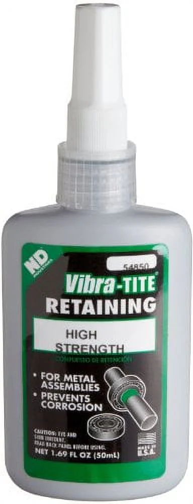 Vibra-Tite Retaining Compound,1.6907 fl oz,Green  54850