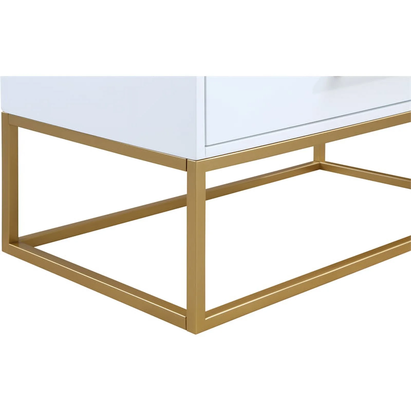 Meridian Furniture Maxine Chest in Rich White Finish