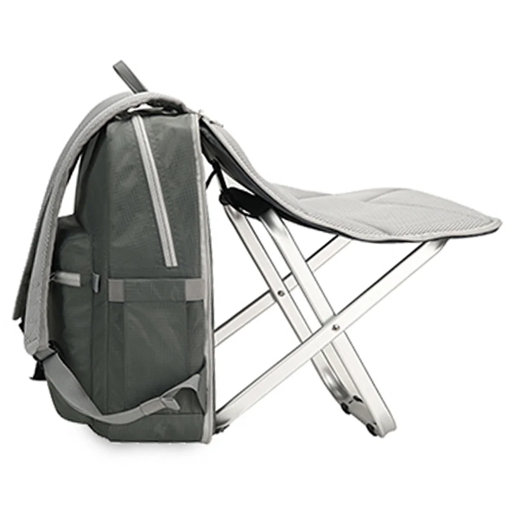 Andoer Lightweight Stool Combo with Folding Chair for Outdoor Camping Fishing Hiking Picnic BBQ