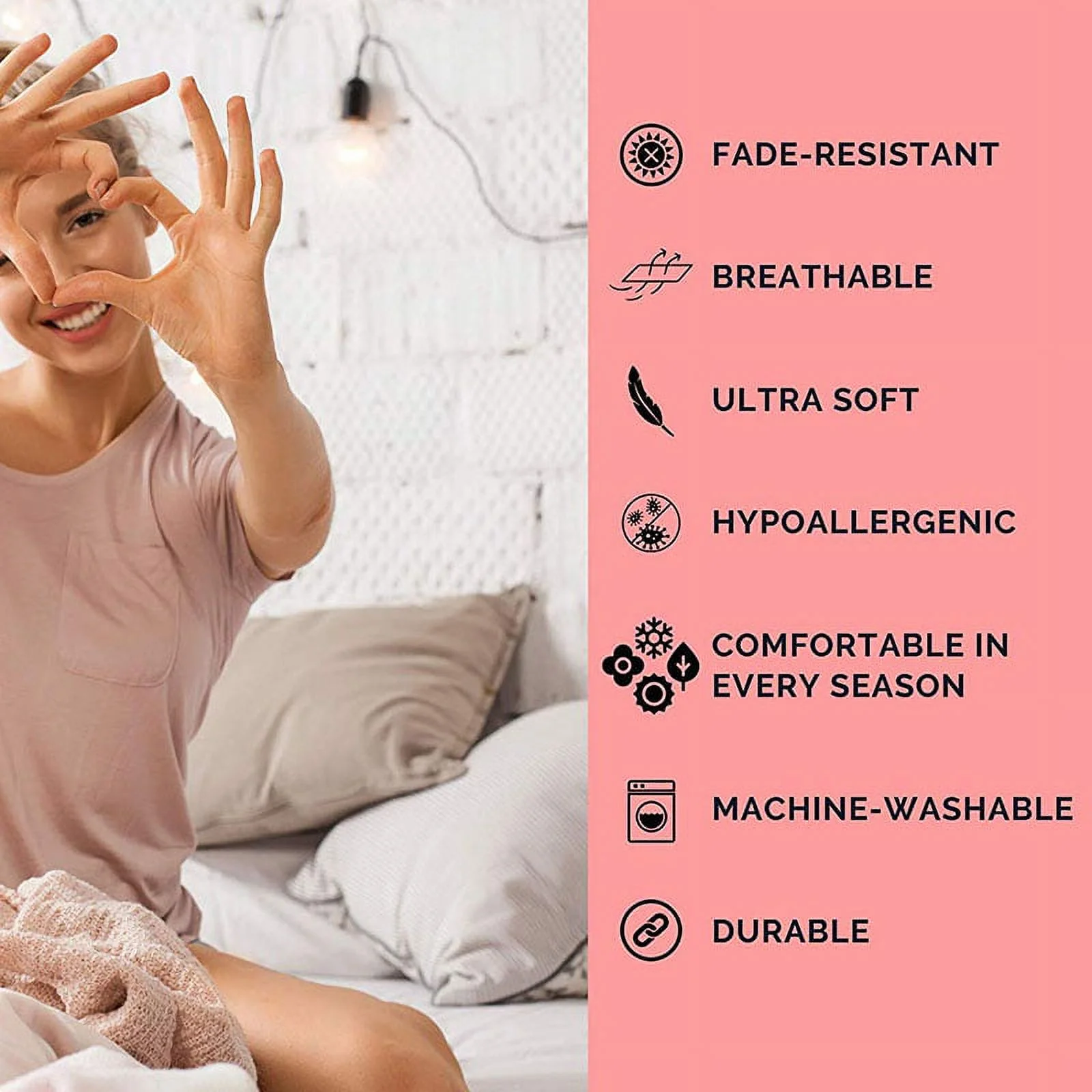 BedDecor 400 TC 100% Egyptian Cotton 4PC Sheet Set, 1PC Fitted Sheet, 1Flat Sheet and 2 Pillow Covers Silver California King Size 21