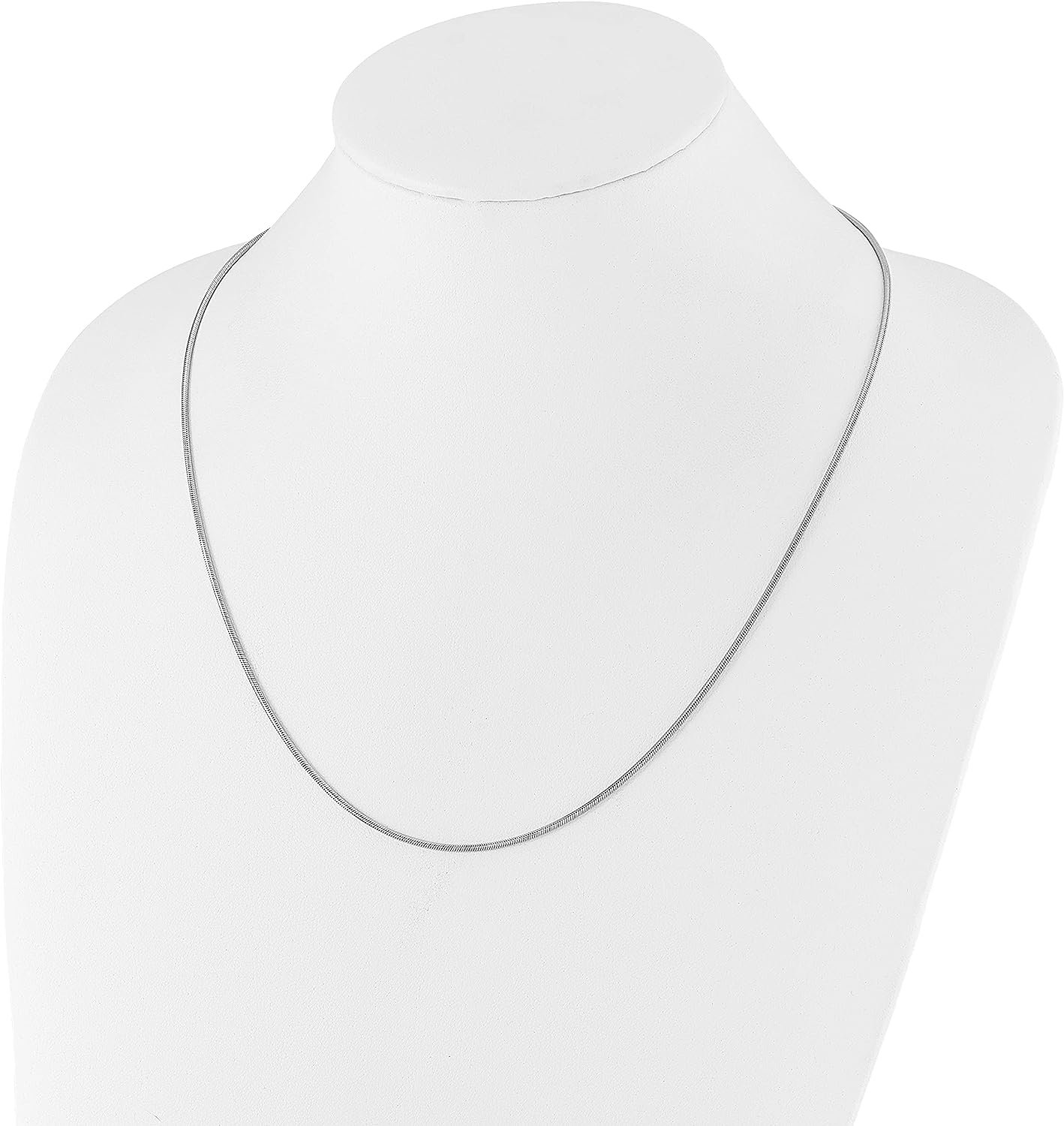 Avariah Diamonds Sterling Silver Adjustable 1.8mm Snake Chain - 22