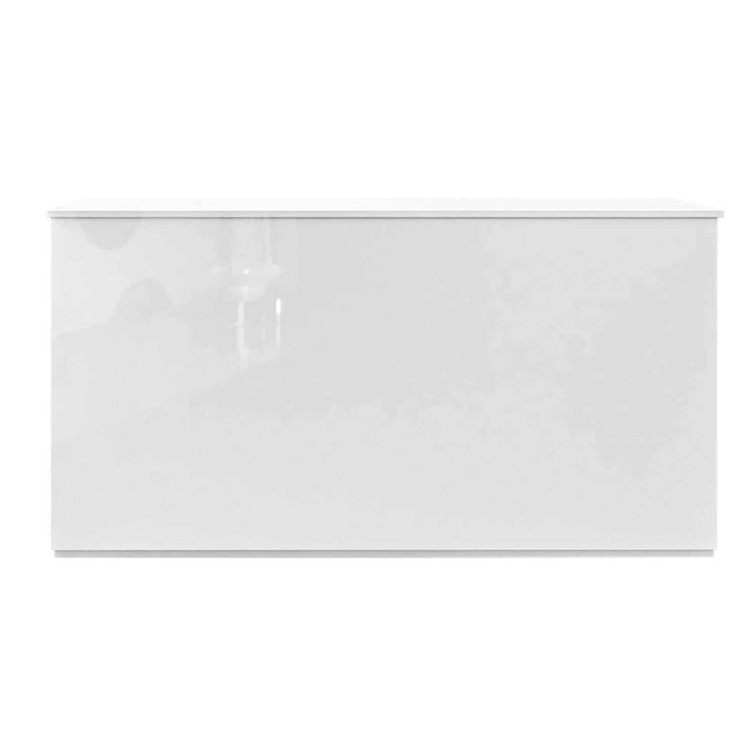 Casabianca Home Ayla dresser in white high gloss.