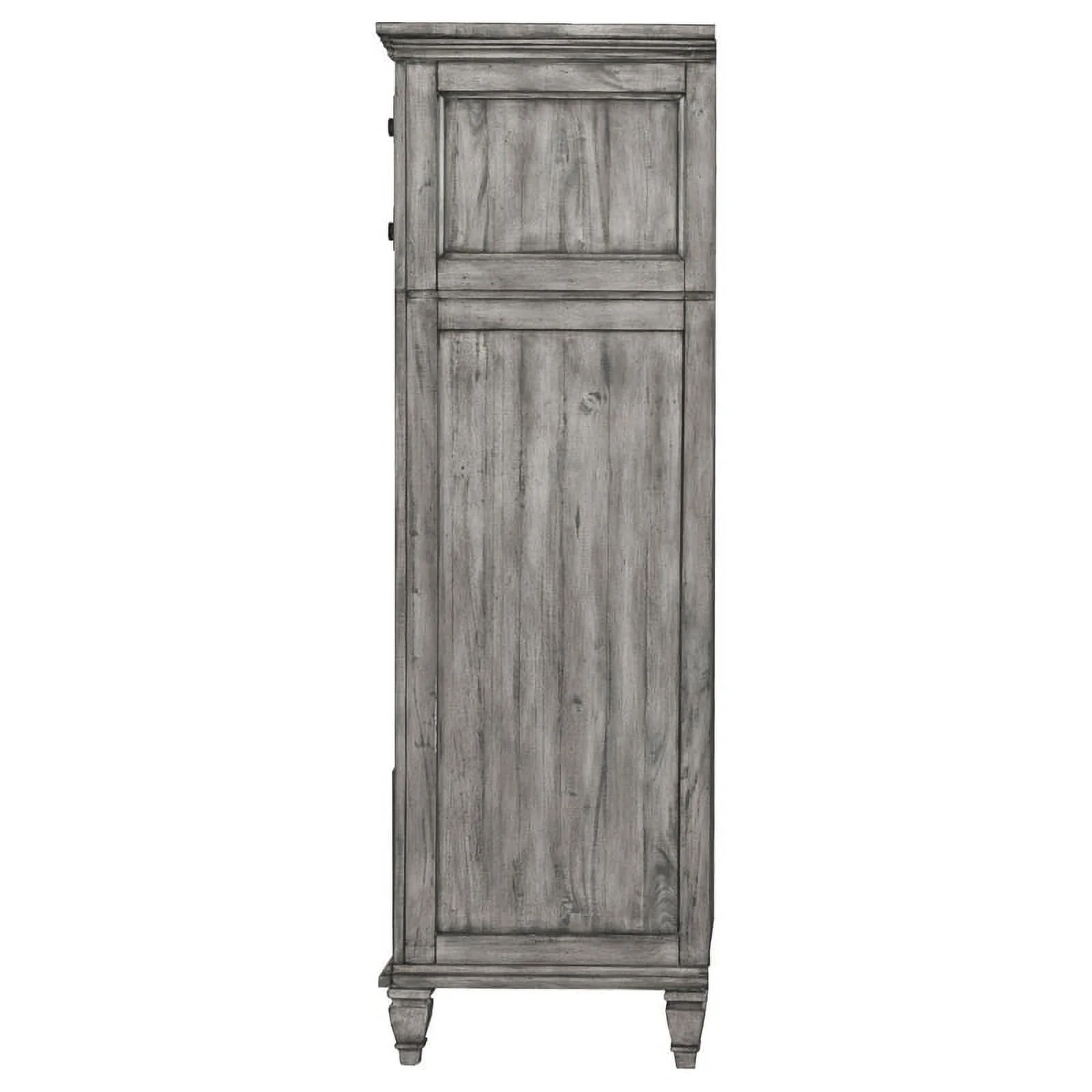 Pemberly Row 5-piece Traditional Wood California King Panel Bedroom Set Gray