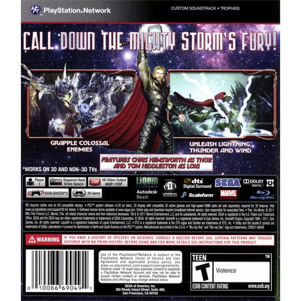 Thor: God of Thunder - Playstation 3