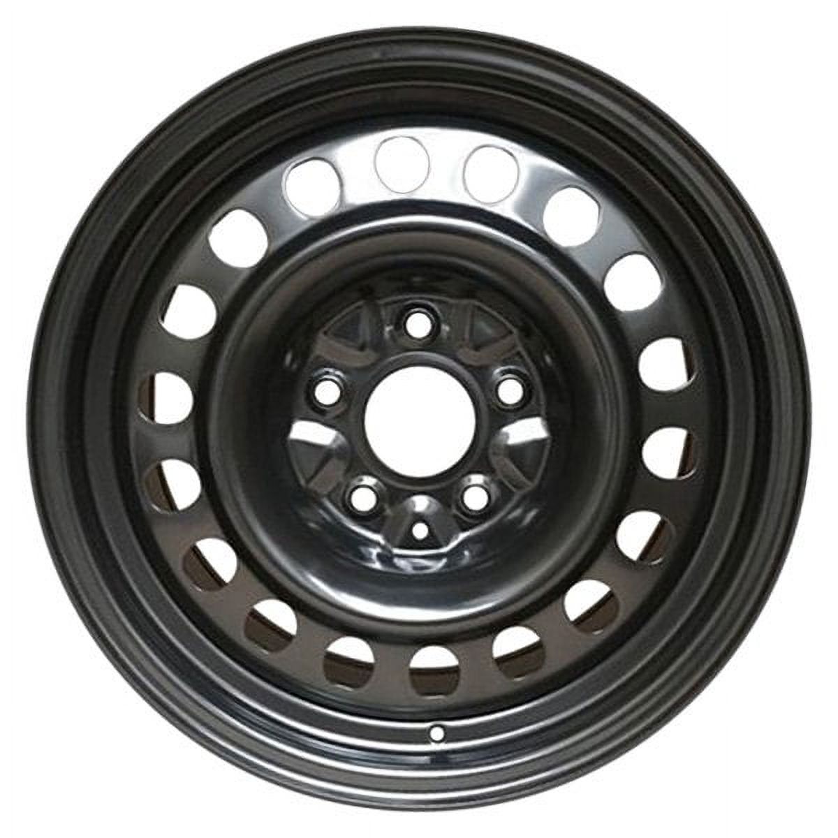 17 Inch Wheel for 2004-2008 Chrysler Pacifica 5 Lug Black Steel Rim