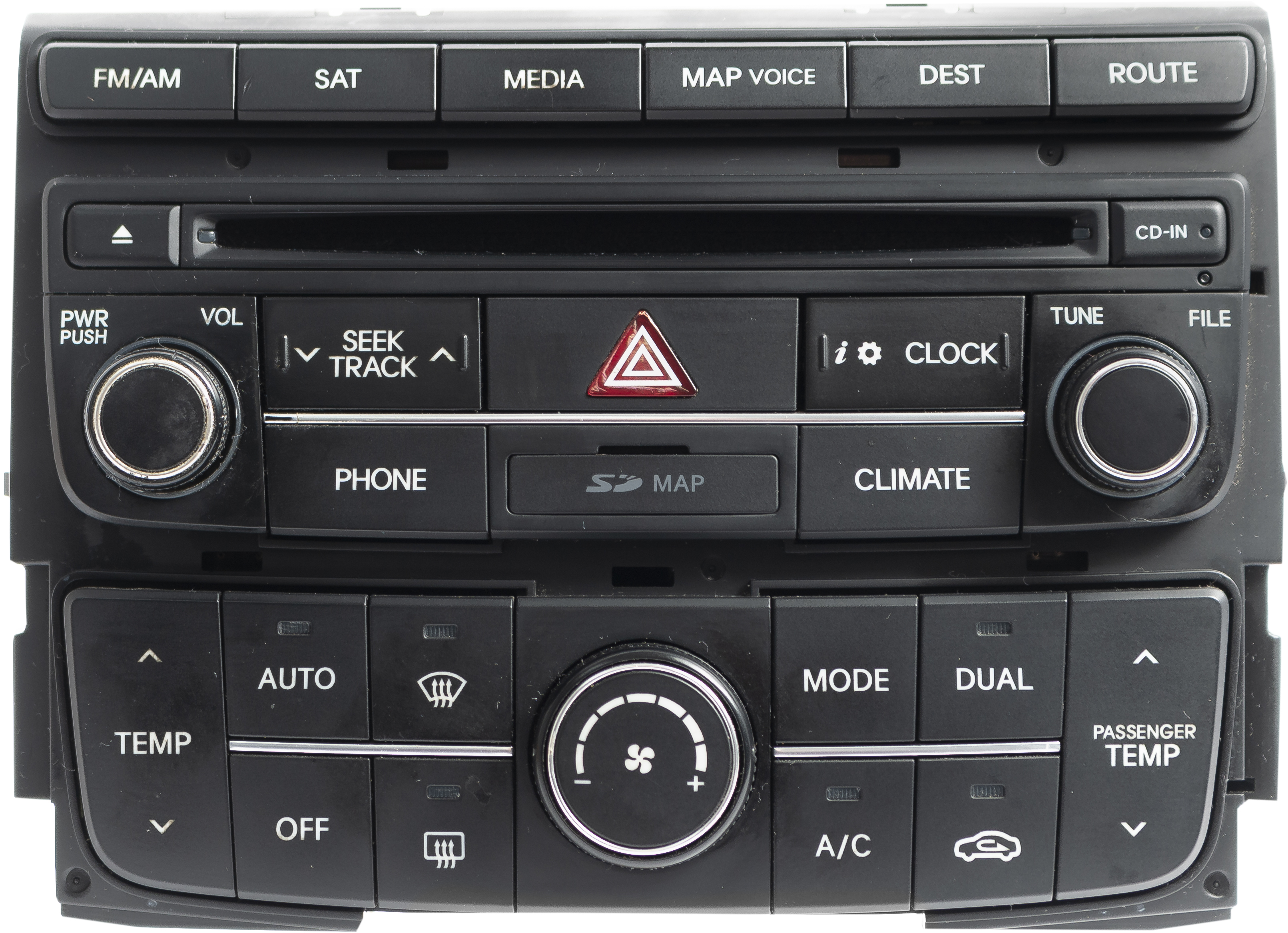 Restored 2014 Hyundai Sonata AM FM Radio Navigation Bluetooth Single CD Part 965603Q4004X (Refurbished)