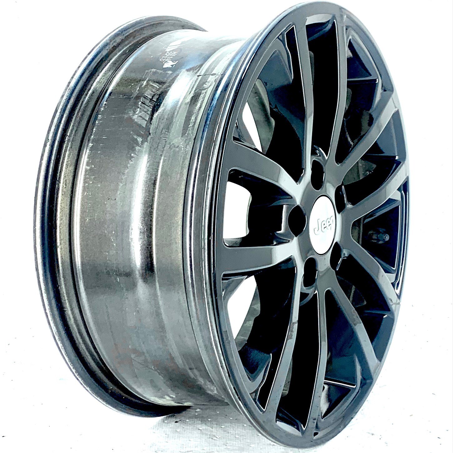 Pre-Owned 2019 Jeep Cherokee 17x7 Wheel Aluminum Painted 10 Spoke Option WFN OEM (Good)