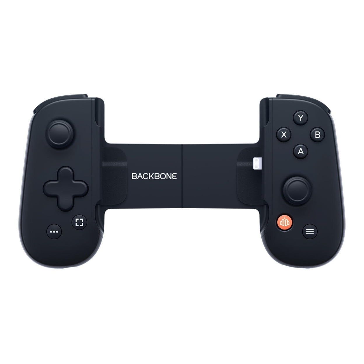 Backbone - One Mobile Gaming Controller for iPhone - Black With Cleaning Manual Kit Bolt Axtion Bundle Like New